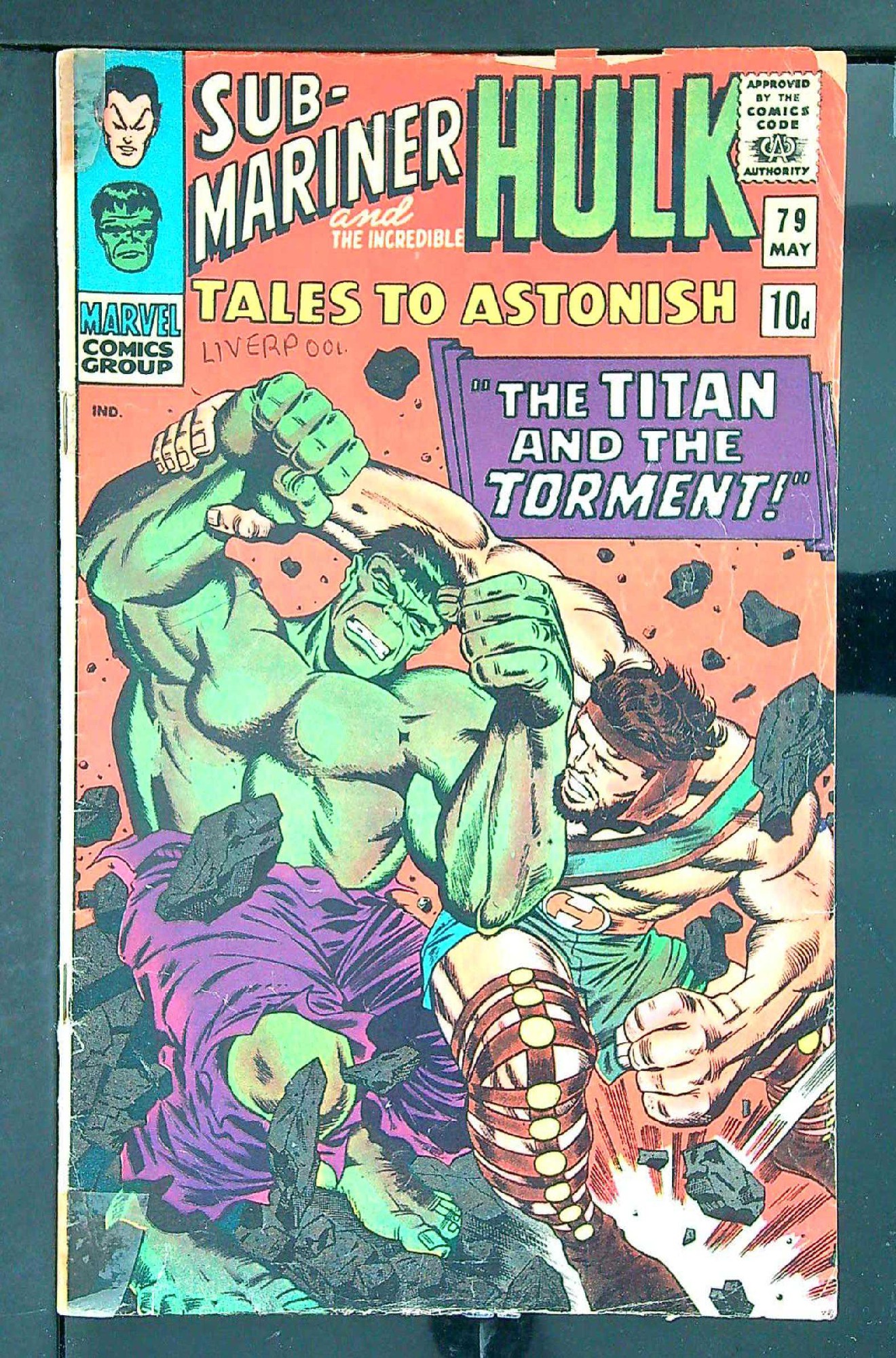 Cover of Tales to Astonish (Vol 1) #79. One of 250,000 Vintage American Comics on sale from Krypton!