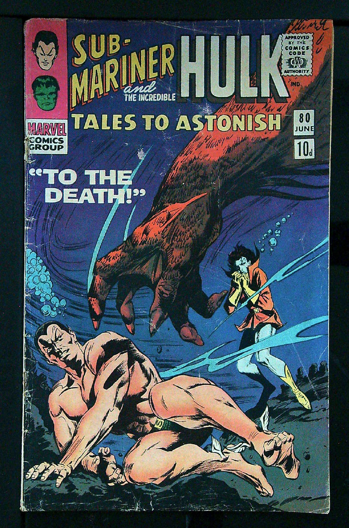 Cover of Tales to Astonish (Vol 1) #80. One of 250,000 Vintage American Comics on sale from Krypton!