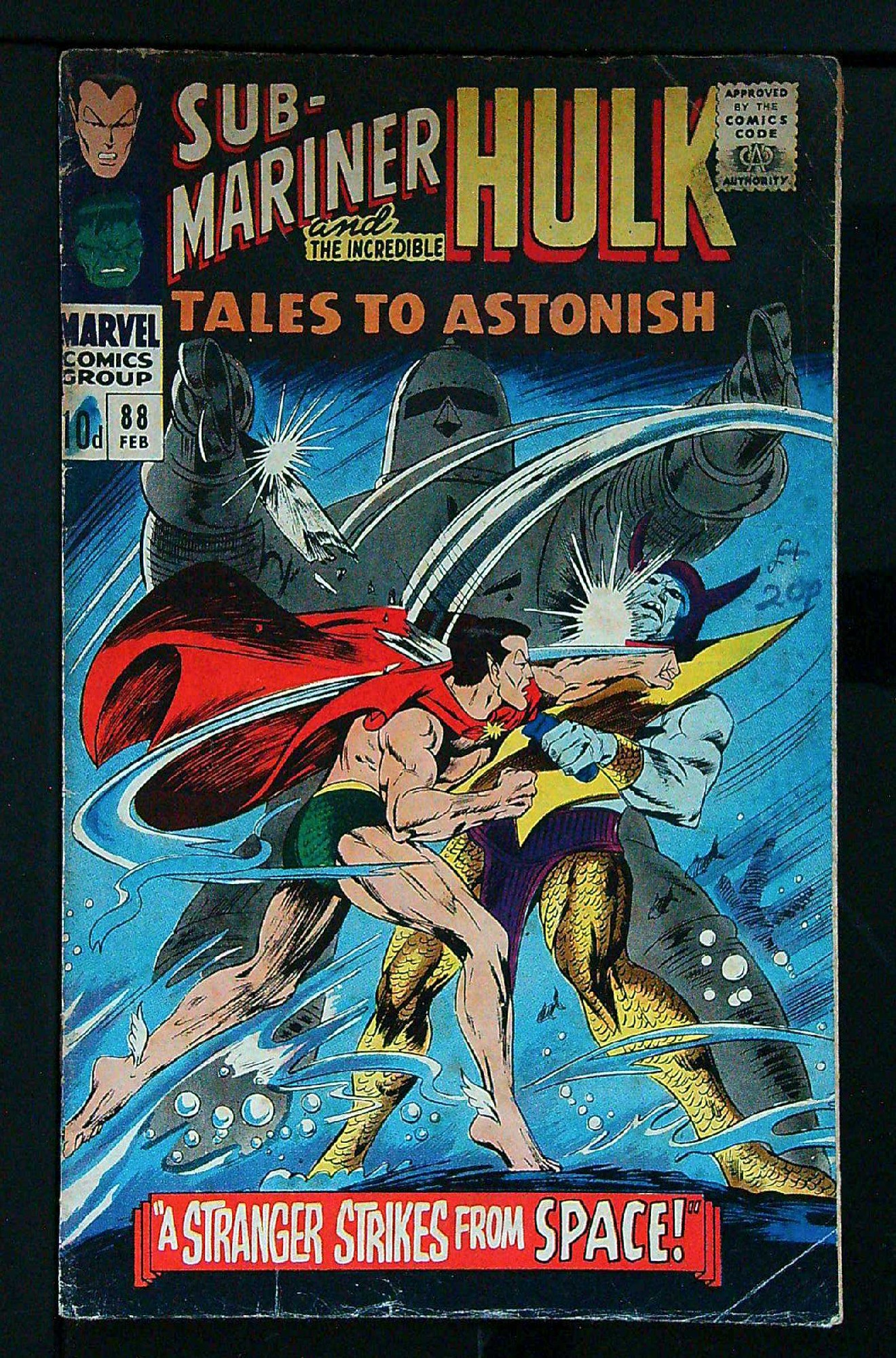 Cover of Tales to Astonish (Vol 1) #88. One of 250,000 Vintage American Comics on sale from Krypton!