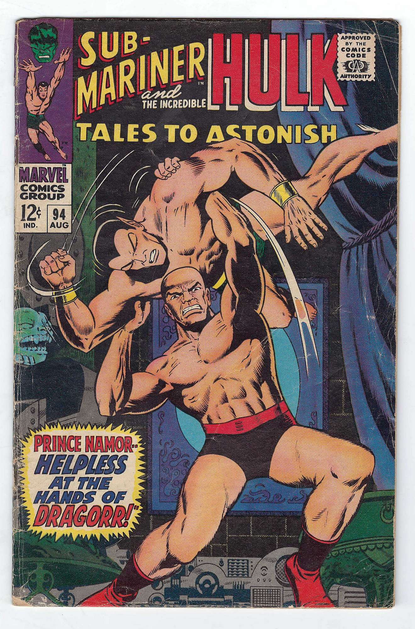 Cover of Tales to Astonish (Vol 1) #94. One of 250,000 Vintage American Comics on sale from Krypton!