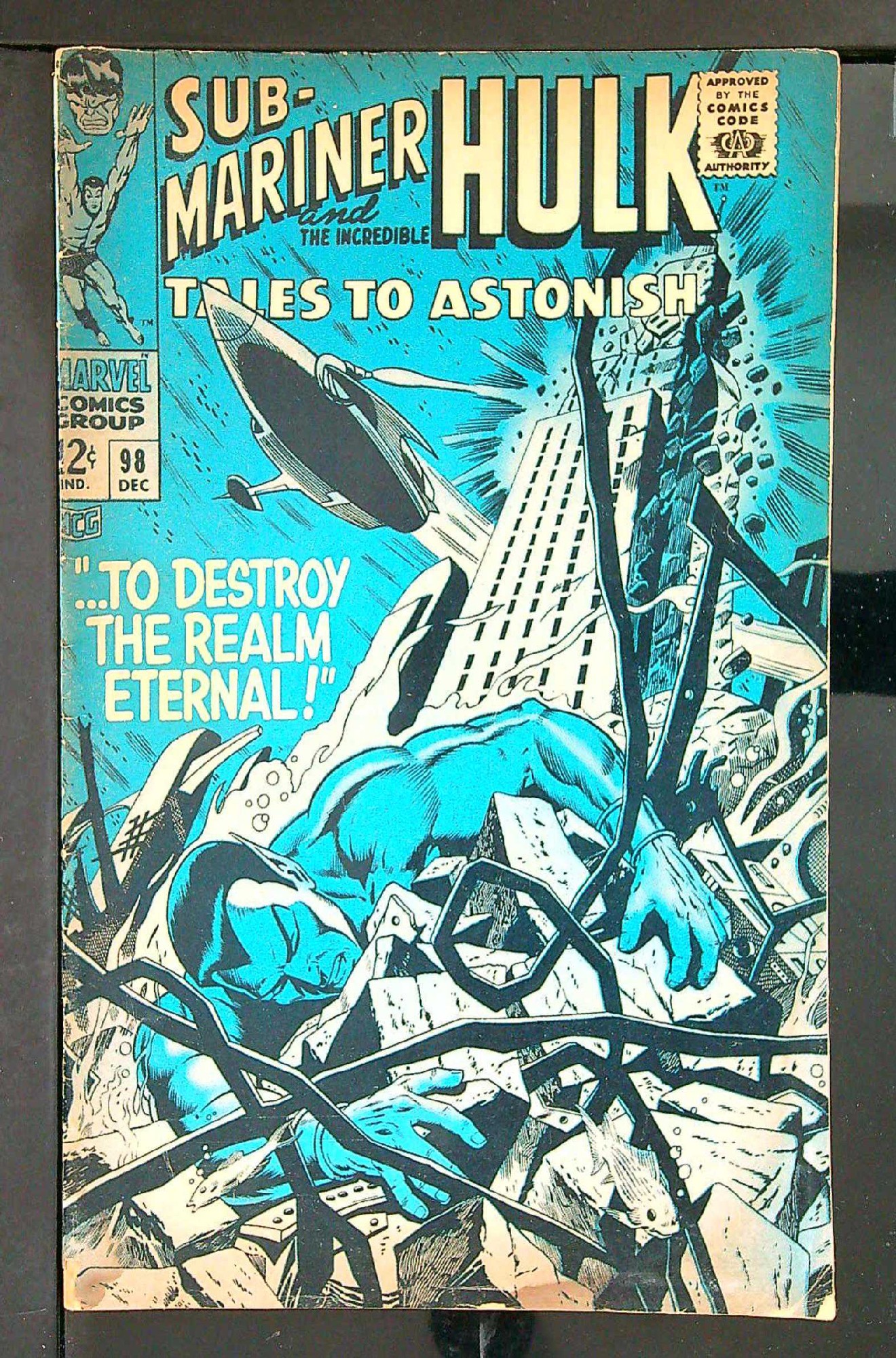 Cover of Tales to Astonish (Vol 1) #98. One of 250,000 Vintage American Comics on sale from Krypton!