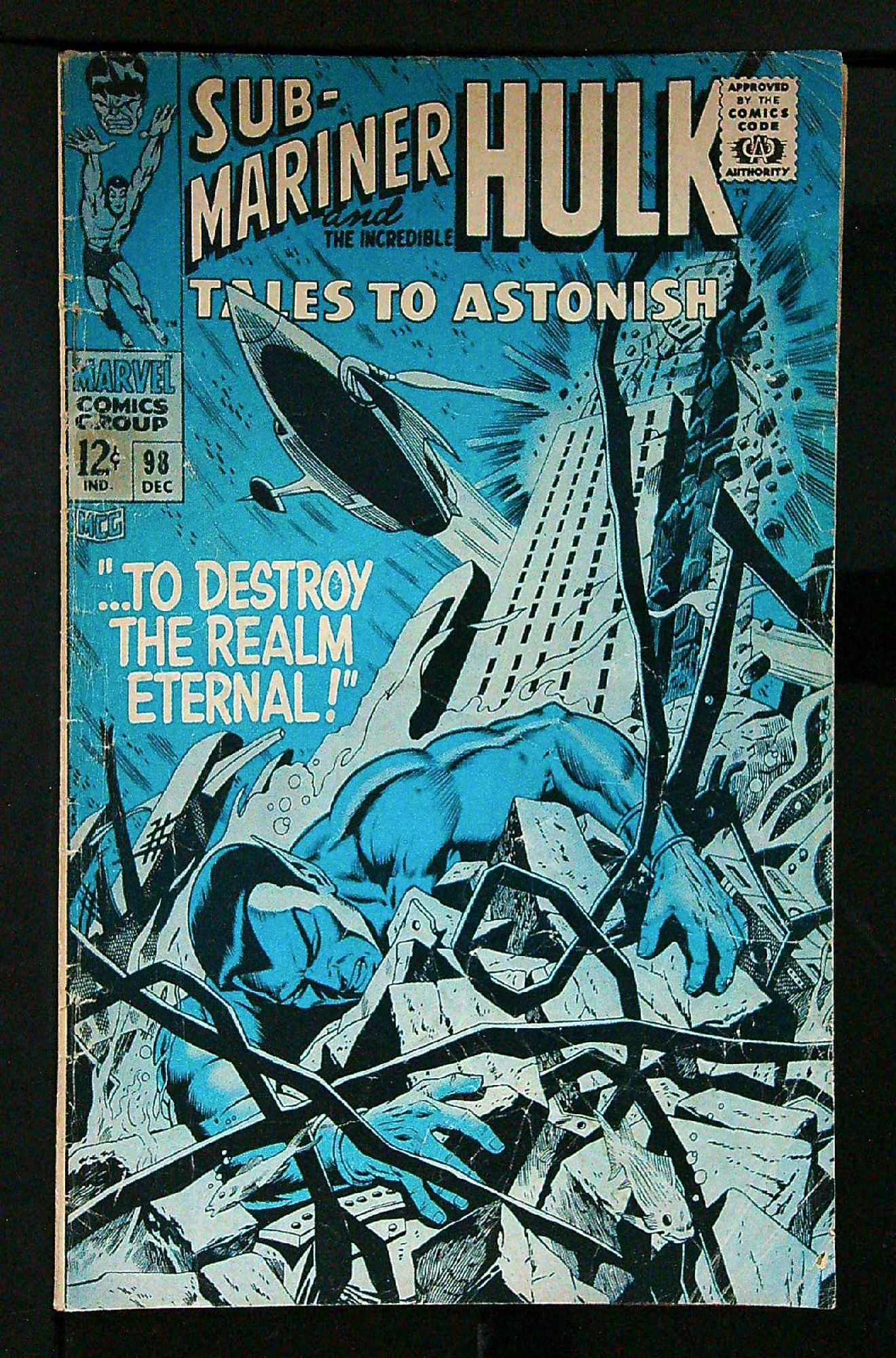 Cover of Tales to Astonish (Vol 1) #98. One of 250,000 Vintage American Comics on sale from Krypton!