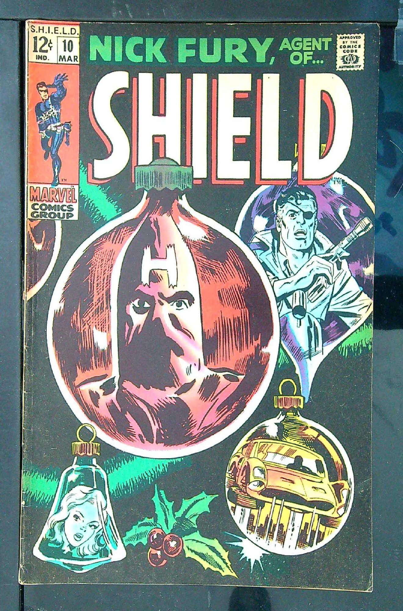 Cover of Nick Fury Agent of SHIELD (Vol 1) #10. One of 250,000 Vintage American Comics on sale from Krypton!