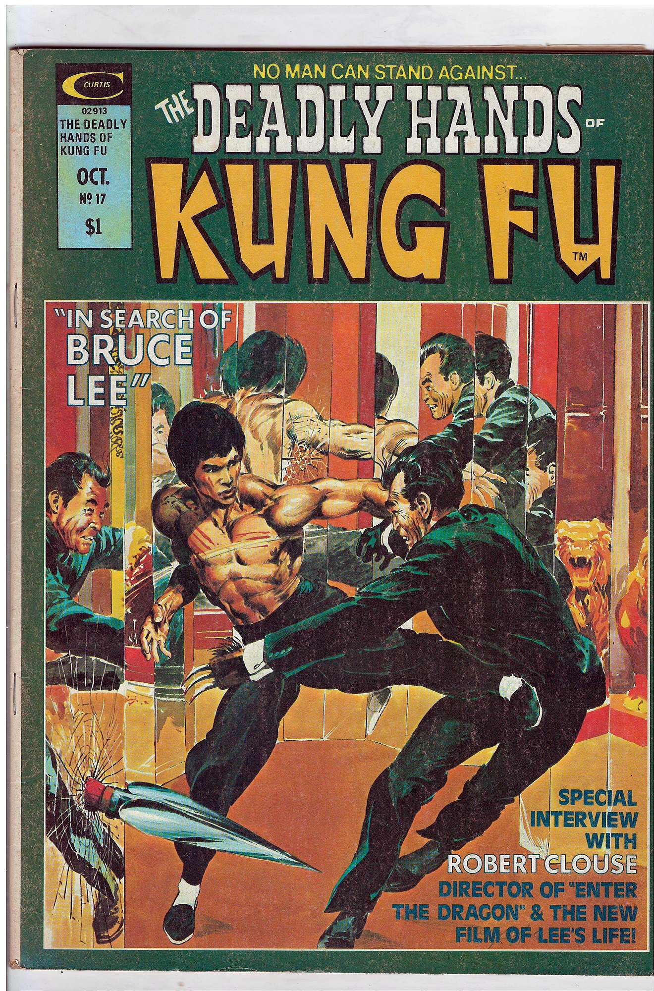 ACTUAL SCAN OF COMIC!<br> Cover of Deadly Hands of Kung Fu (Vol 1) (Magazine) #17. One of 250,000 Vintage American Comics on sale from Krypton!