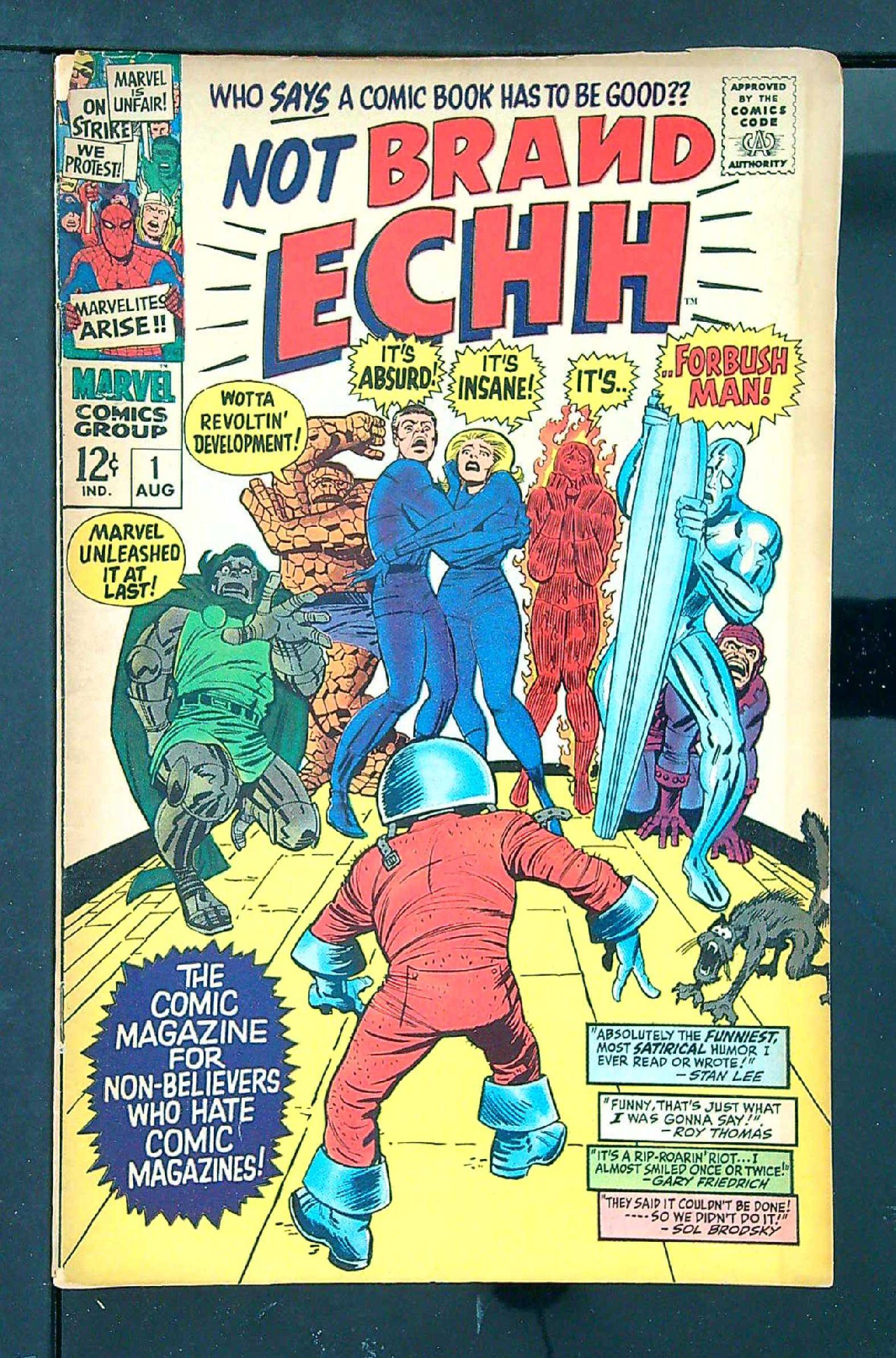 Cover of Not Brand Echh (Vol 1) #1. One of 250,000 Vintage American Comics on sale from Krypton!