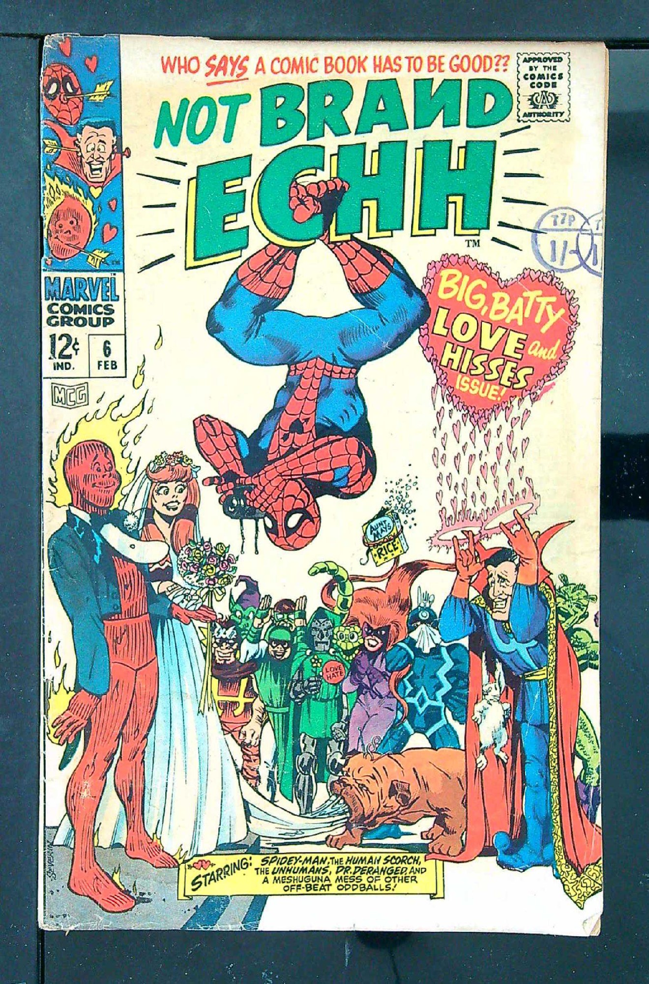 Cover of Not Brand Echh (Vol 1) #6. One of 250,000 Vintage American Comics on sale from Krypton!