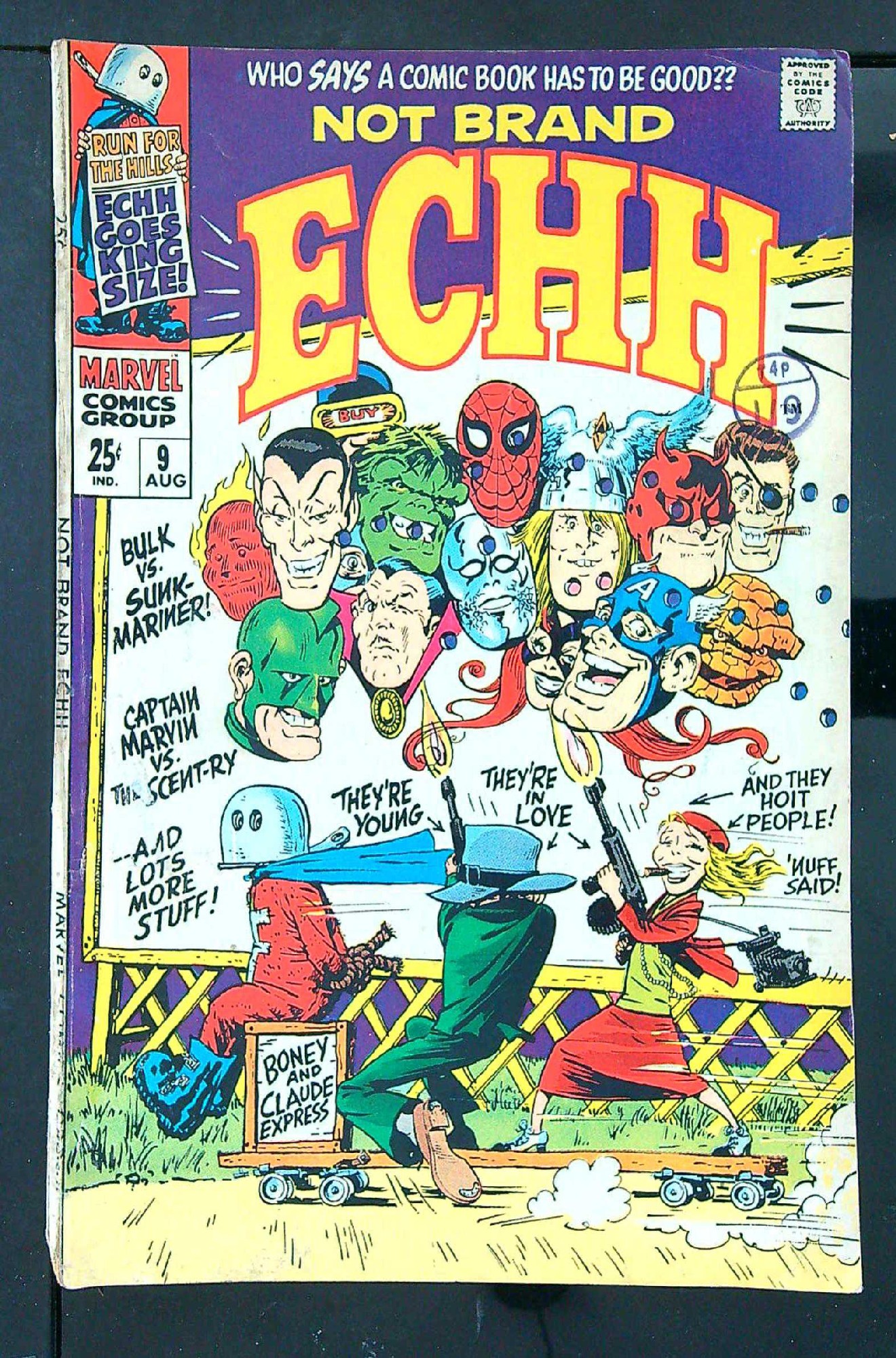 Cover of Not Brand Echh (Vol 1) #9. One of 250,000 Vintage American Comics on sale from Krypton!