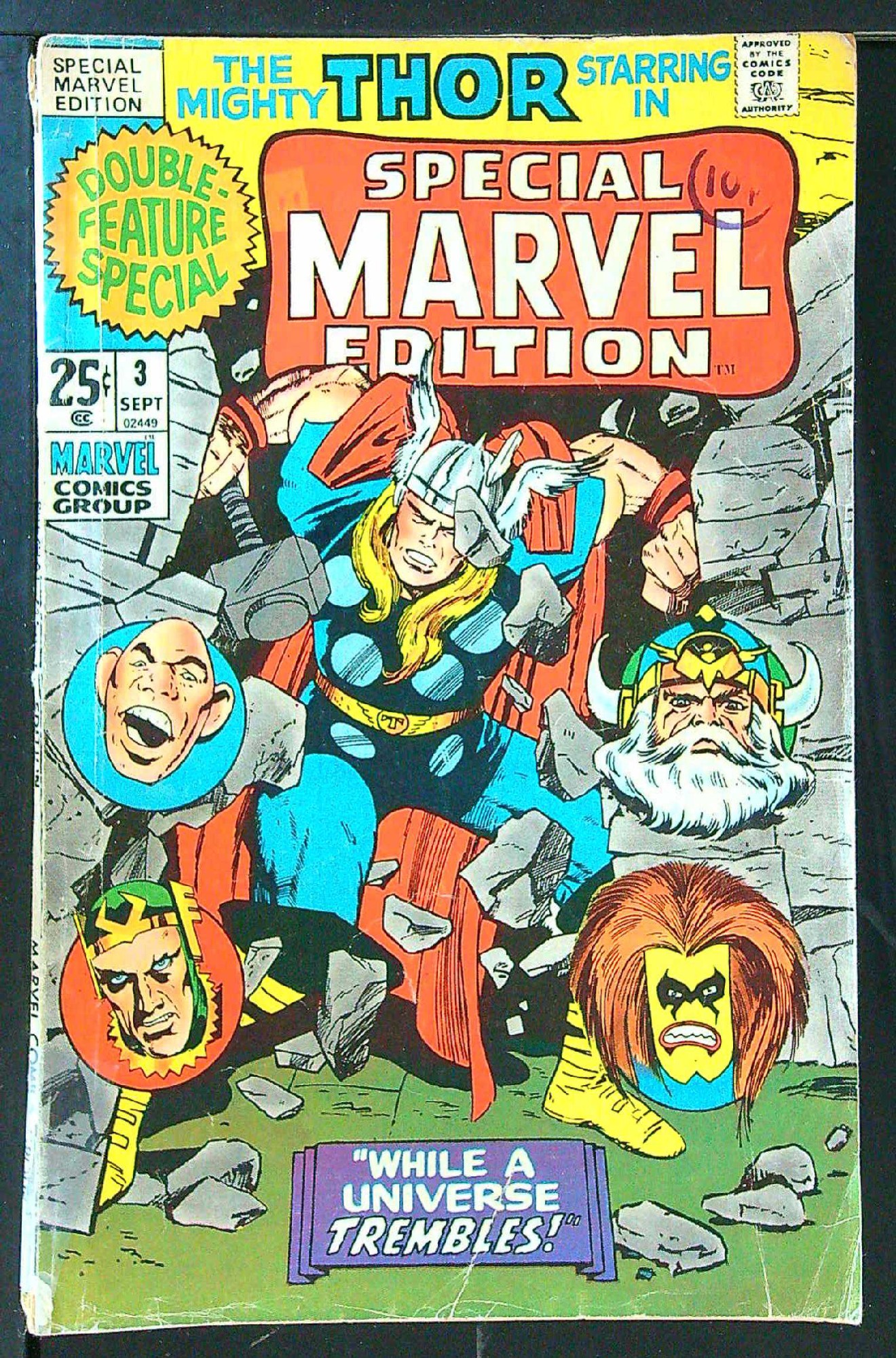 Cover of Special Marvel Edition (Vol 1) #3. One of 250,000 Vintage American Comics on sale from Krypton!