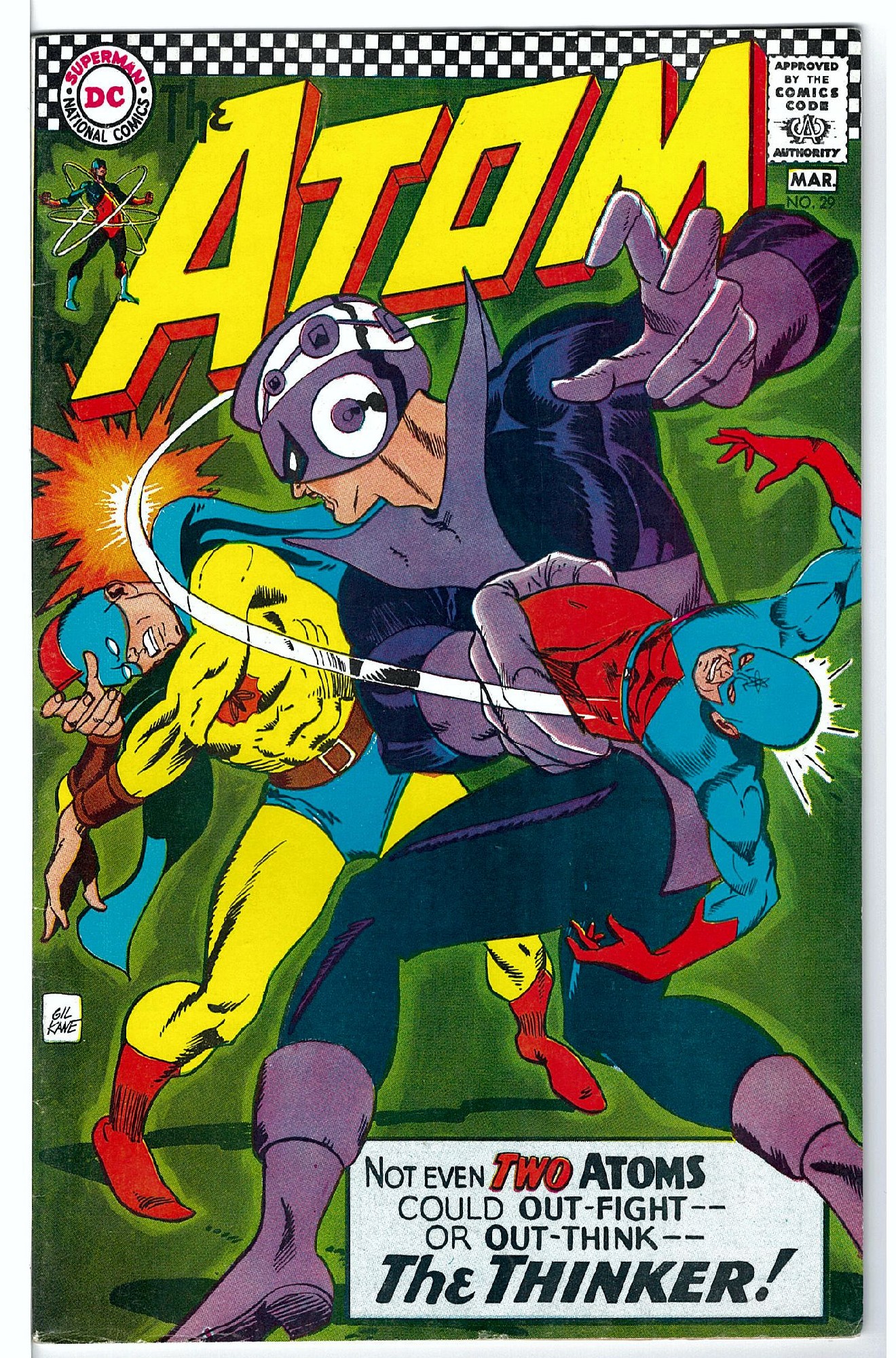 Cover of Atom (Vol 1) The #29. One of 250,000 Vintage American Comics on sale from Krypton!