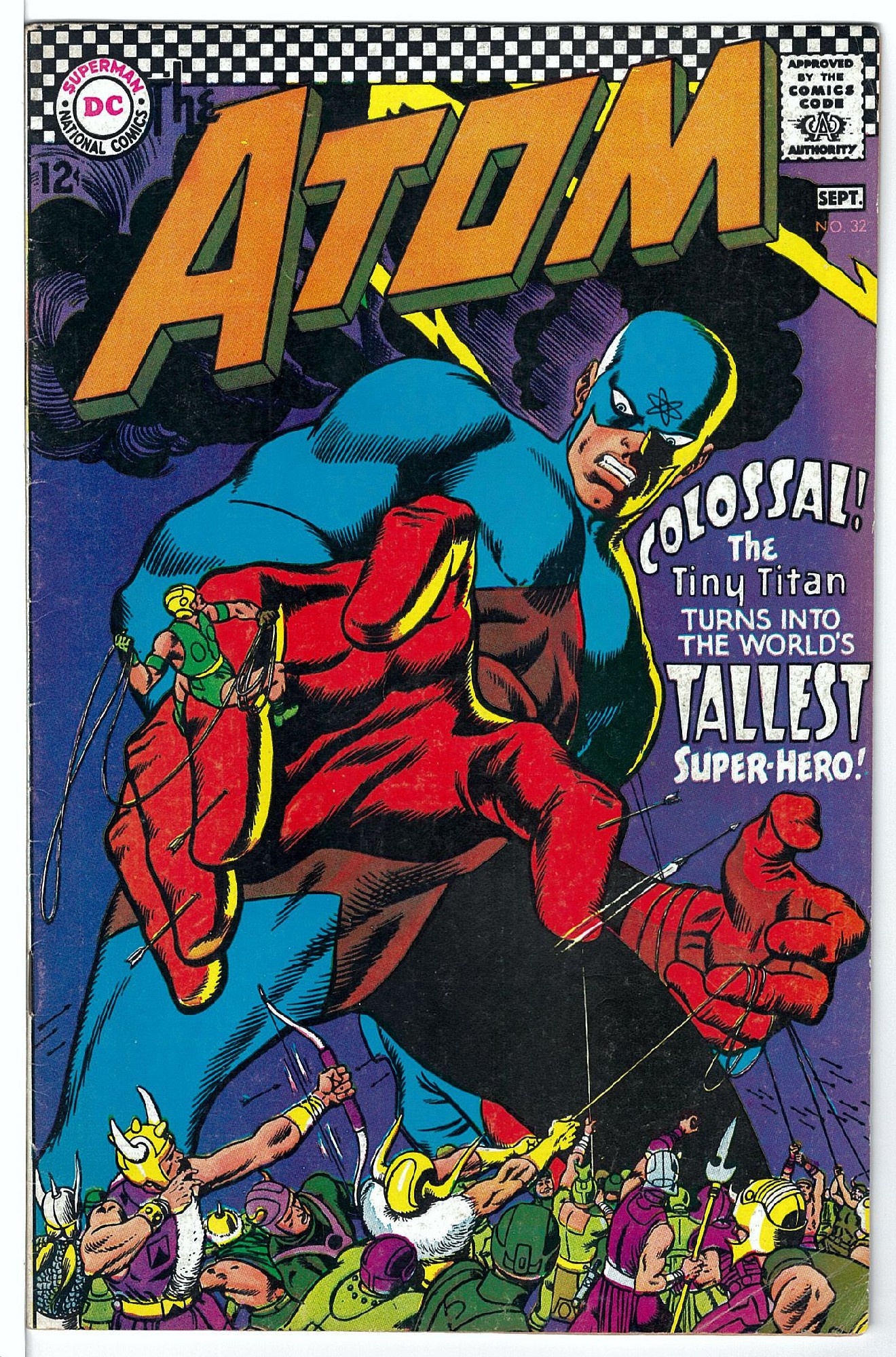 Cover of Atom (Vol 1) The #32. One of 250,000 Vintage American Comics on sale from Krypton!