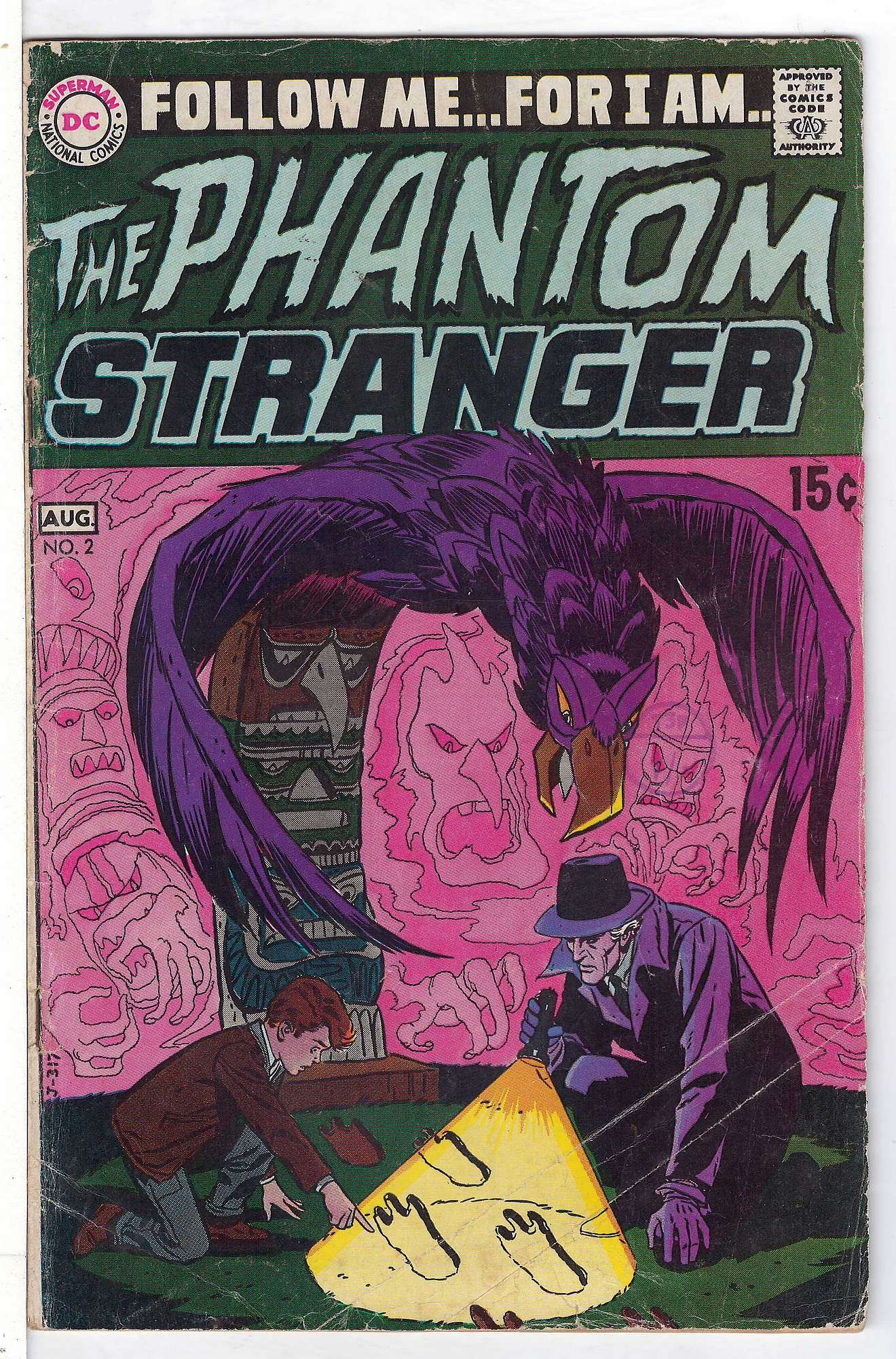 ACTUAL SCAN OF COMIC!<br> Cover of Phantom Stranger (Vol 1) #2. One of 250,000 Vintage American Comics on sale from Krypton!