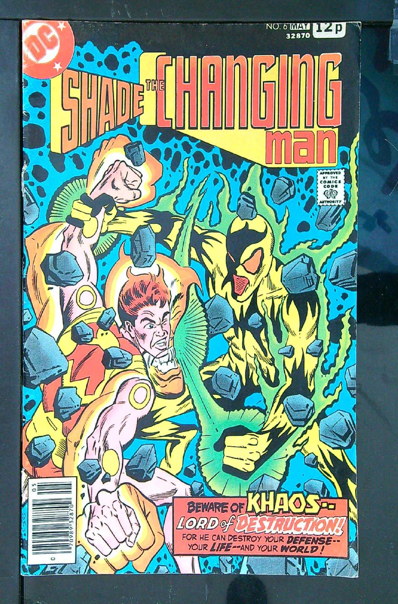 Cover of Shade: The Changing Man (Vol 1) #6. One of 250,000 Vintage American Comics on sale from Krypton!