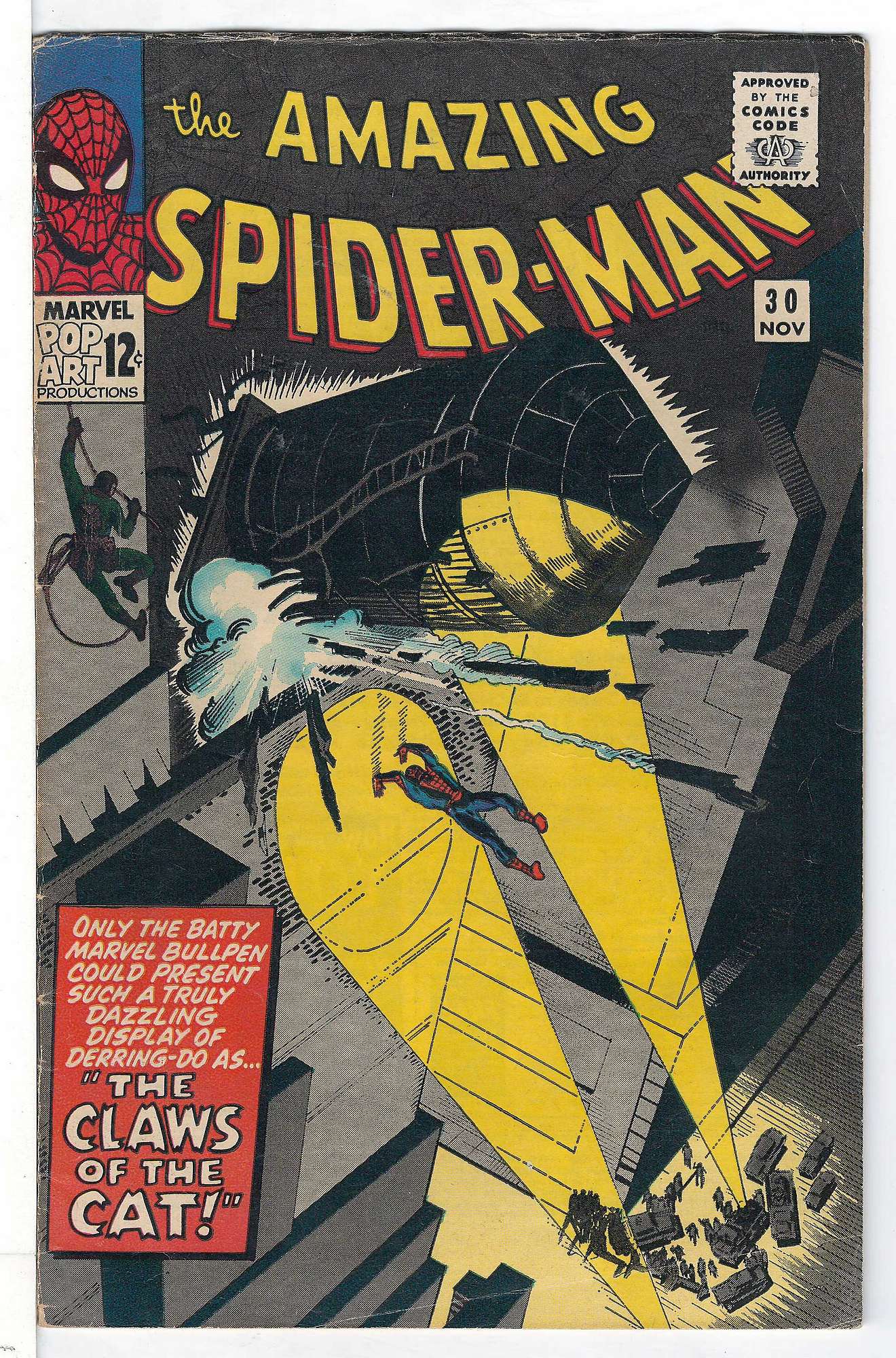 ACTUAL SCAN OF COMIC!<br> Cover of Amazing Spider-Man (Vol 1) #30. One of 250,000 Vintage American Comics on sale from Krypton!