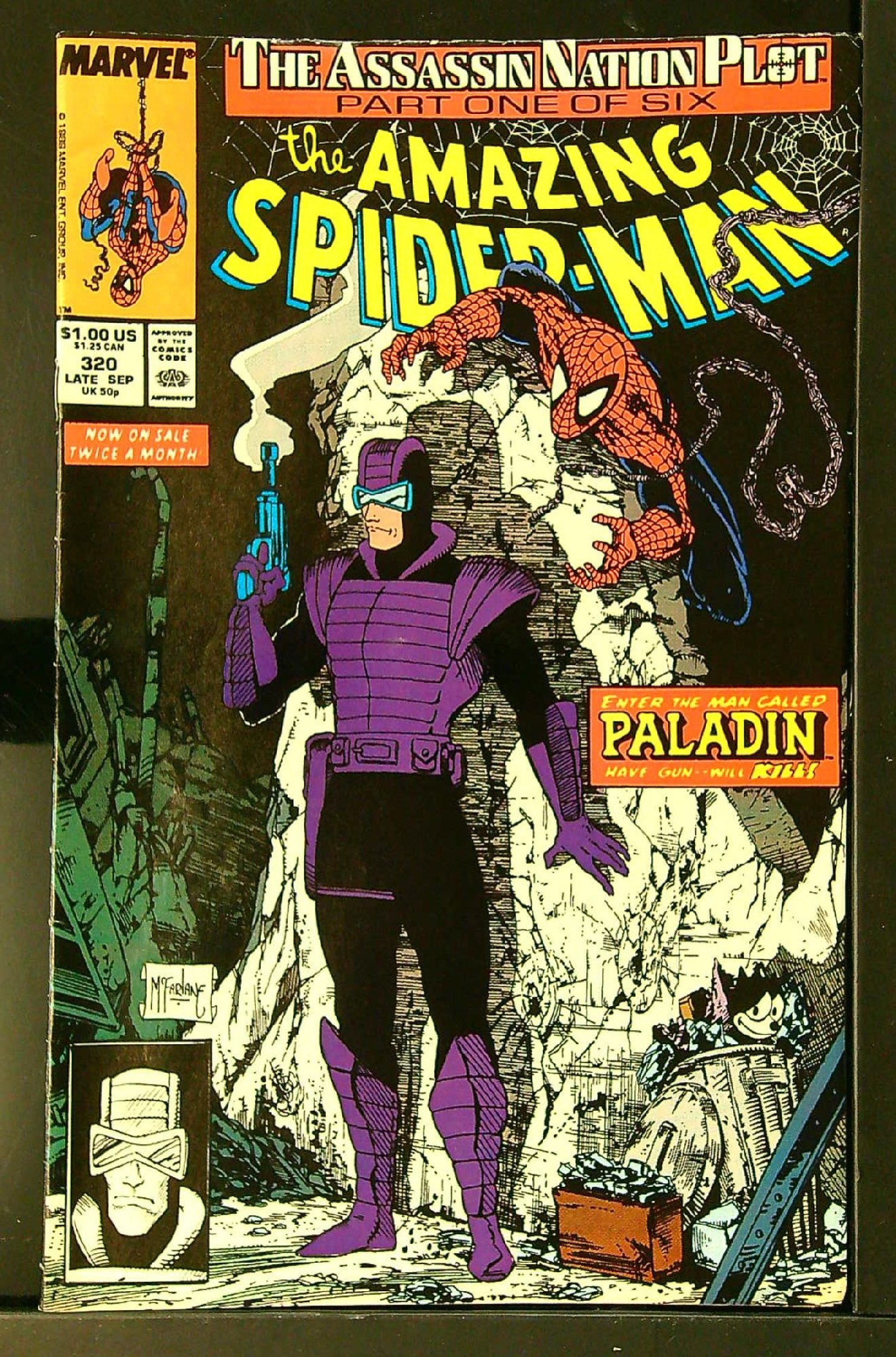 Cover of Amazing Spider-Man (Vol 1) #320. One of 250,000 Vintage American Comics on sale from Krypton!