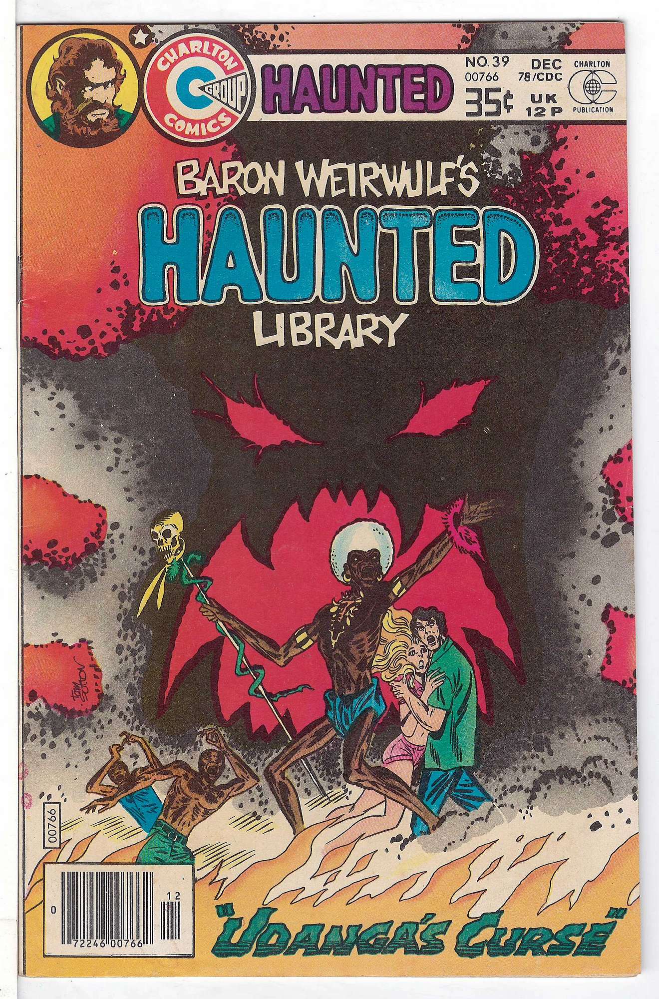 Cover of Haunted (Vol 1) #39. One of 250,000 Vintage American Comics on sale from Krypton!