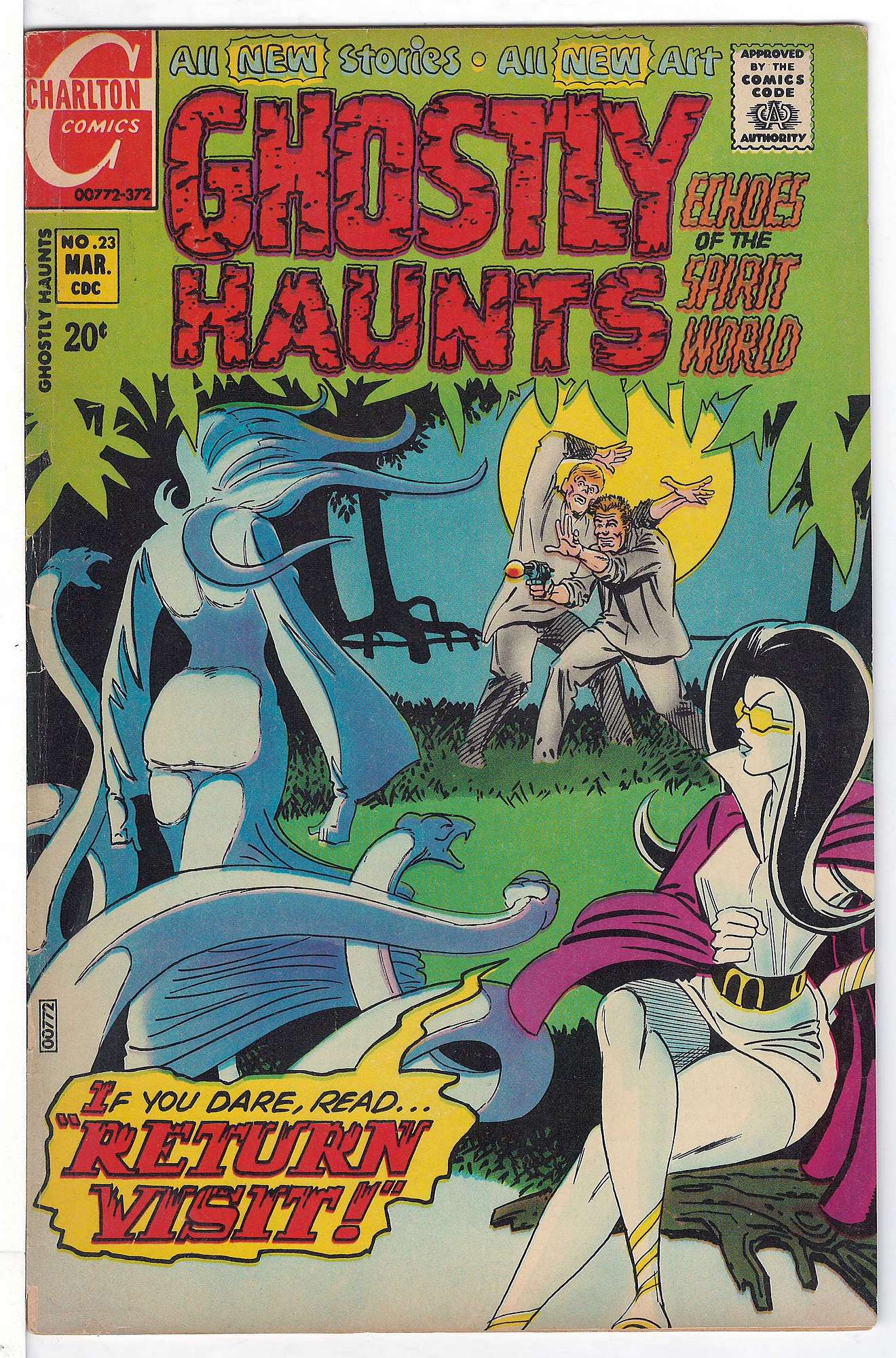 Cover of Ghostly Haunts (Vol 1) #23. One of 250,000 Vintage American Comics on sale from Krypton!