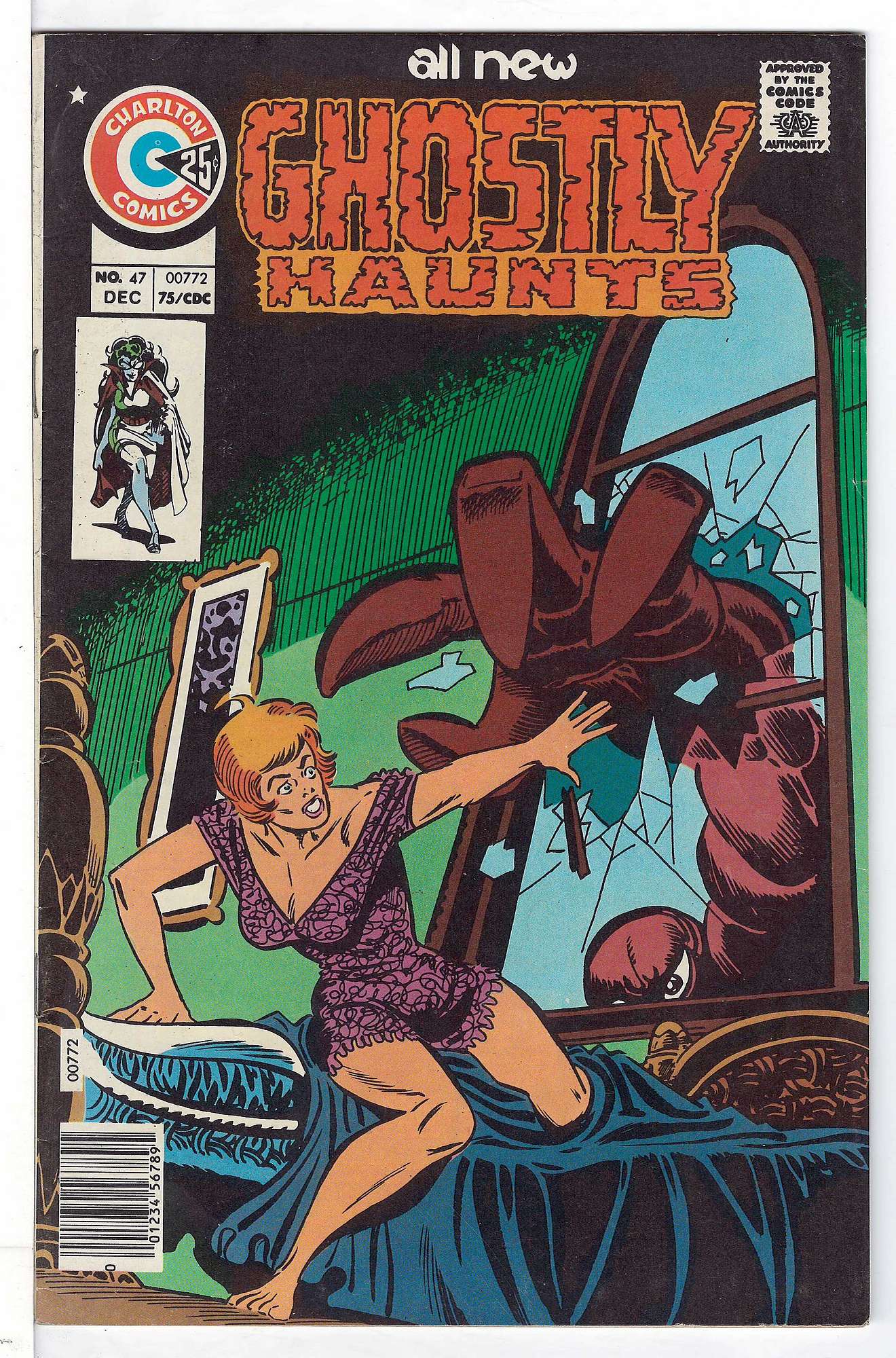 ACTUAL SCAN OF COMIC!<br> Cover of Ghostly Haunts (Vol 1) #47. One of 250,000 Vintage American Comics on sale from Krypton!