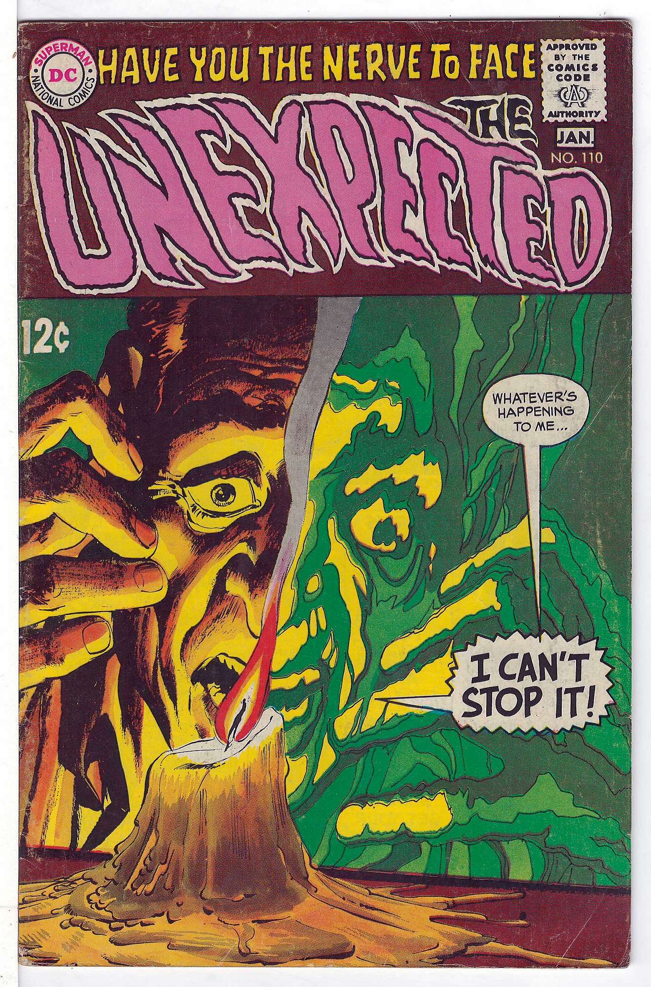 ACTUAL SCAN OF COMIC!<br> Cover of Unexpected (Vol 1) #110. One of 250,000 Vintage American Comics on sale from Krypton!