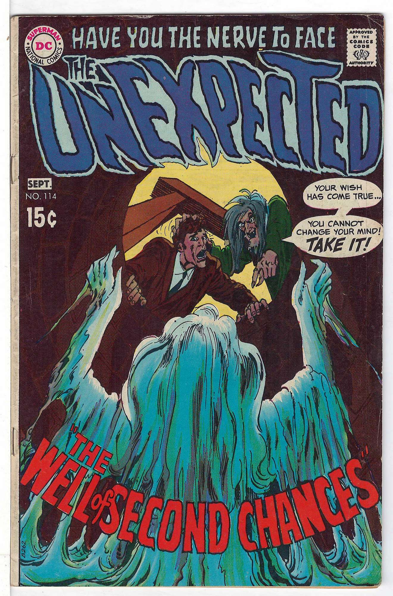 ACTUAL SCAN OF COMIC!<br> Cover of Unexpected (Vol 1) #114. One of 250,000 Vintage American Comics on sale from Krypton!