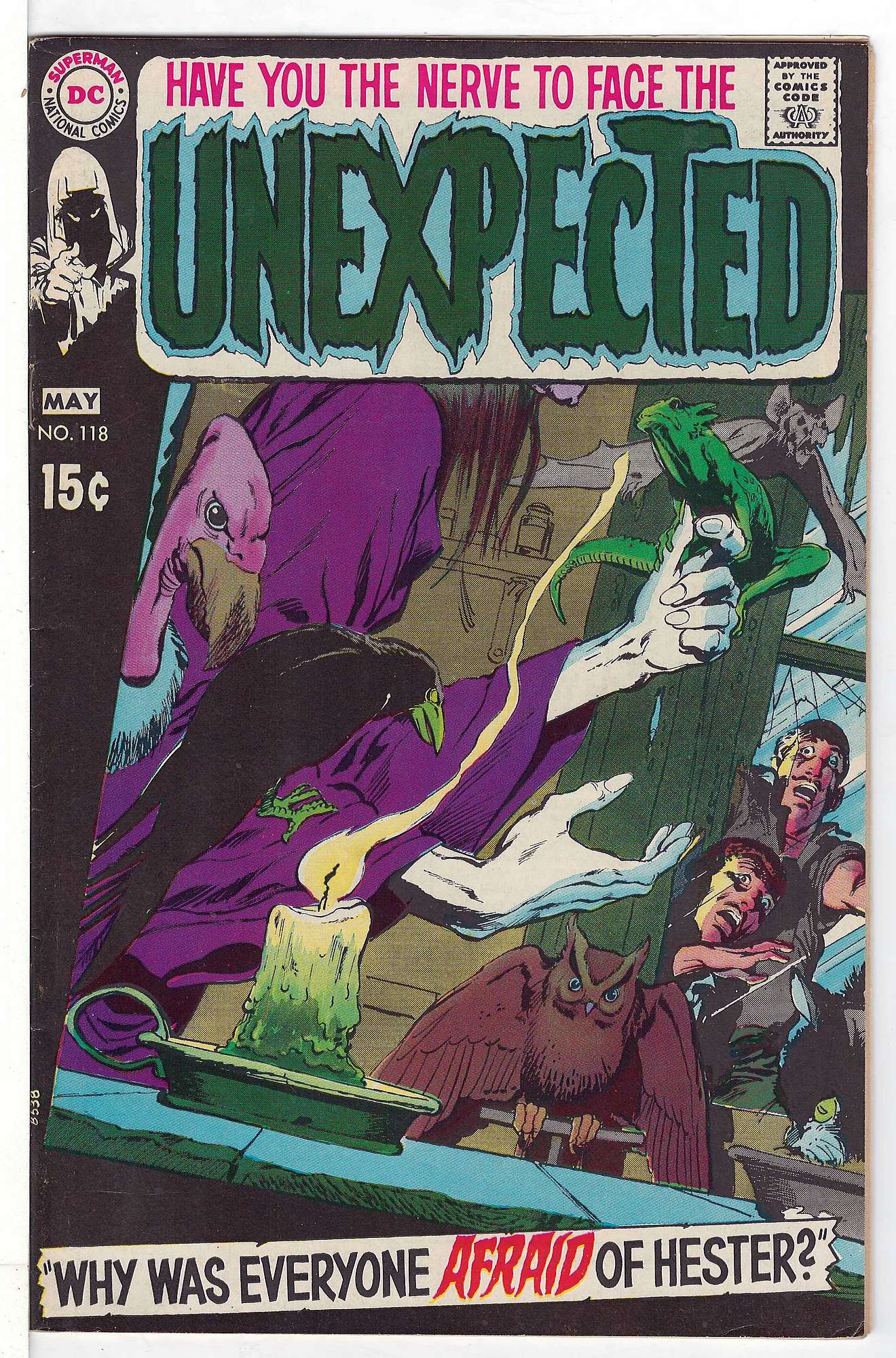 ACTUAL SCAN OF COMIC!<br> Cover of Unexpected (Vol 1) #118. One of 250,000 Vintage American Comics on sale from Krypton!