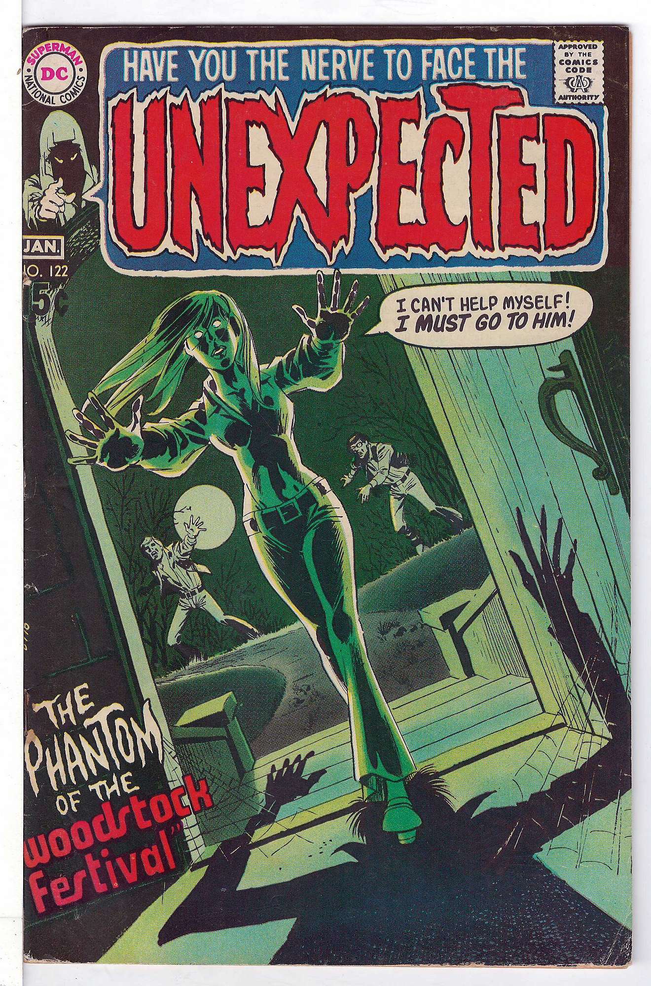ACTUAL SCAN OF COMIC!<br> Cover of Unexpected (Vol 1) #122. One of 250,000 Vintage American Comics on sale from Krypton!