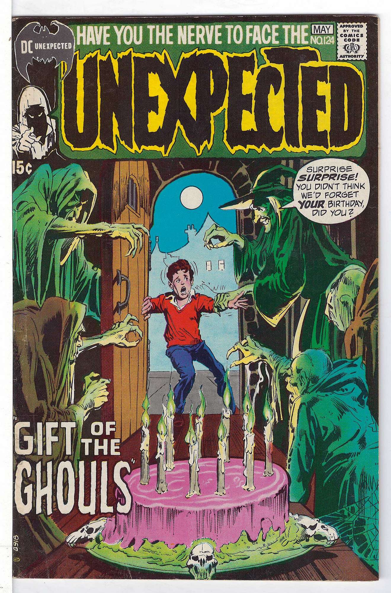 ACTUAL SCAN OF COMIC!<br> Cover of Unexpected (Vol 1) #124. One of 250,000 Vintage American Comics on sale from Krypton!