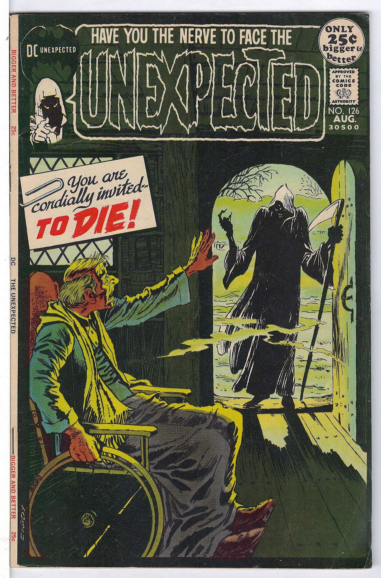 ACTUAL SCAN OF COMIC!<br> Cover of Unexpected (Vol 1) #126. One of 250,000 Vintage American Comics on sale from Krypton!