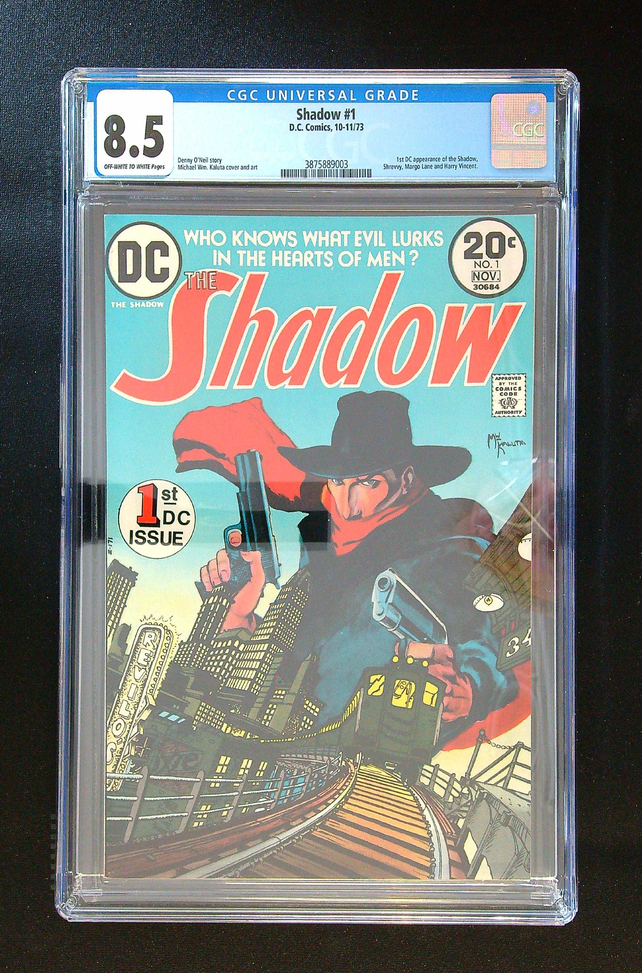 ACTUAL SCAN OF COMIC!<br> Cover of Shadow (Vol 1) The #1. One of 250,000 Vintage American Comics on sale from Krypton!