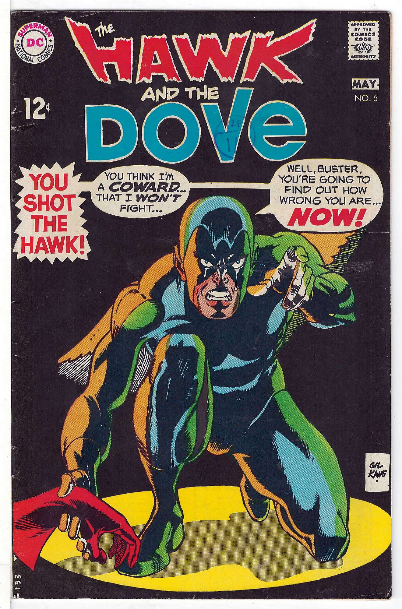 Cover of Hawk & Dove (Vol 1) The #5. One of 250,000 Vintage American Comics on sale from Krypton!