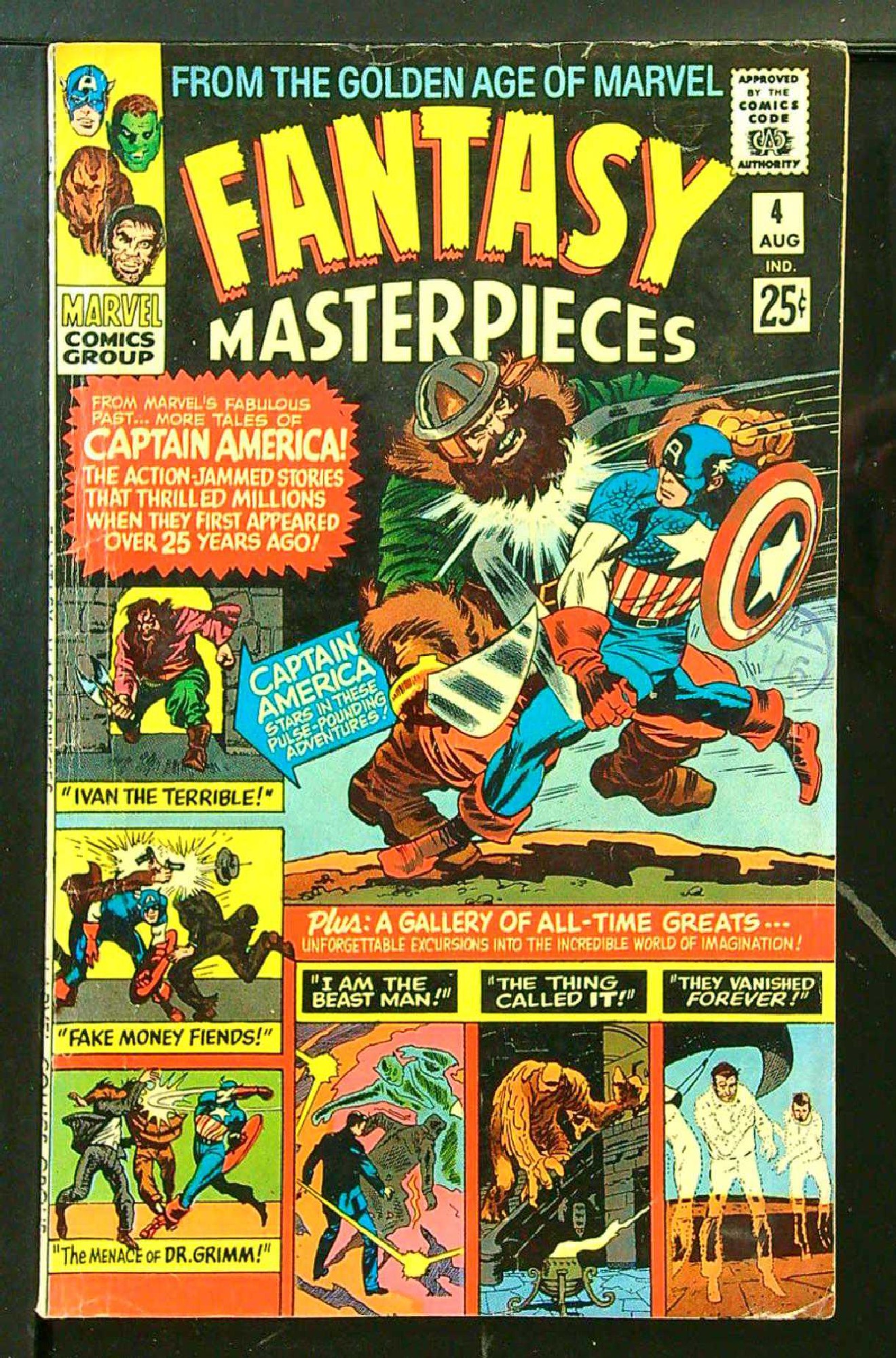 Cover of Fantasy Masterpieces (Vol 1) #4. One of 250,000 Vintage American Comics on sale from Krypton!