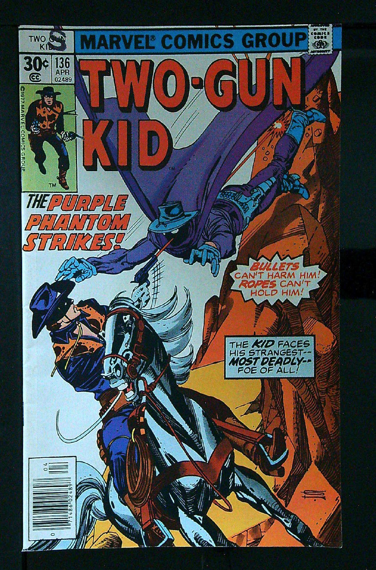 Cover of Two Gun Kid  #136. One of 250,000 Vintage American Comics on sale from Krypton!