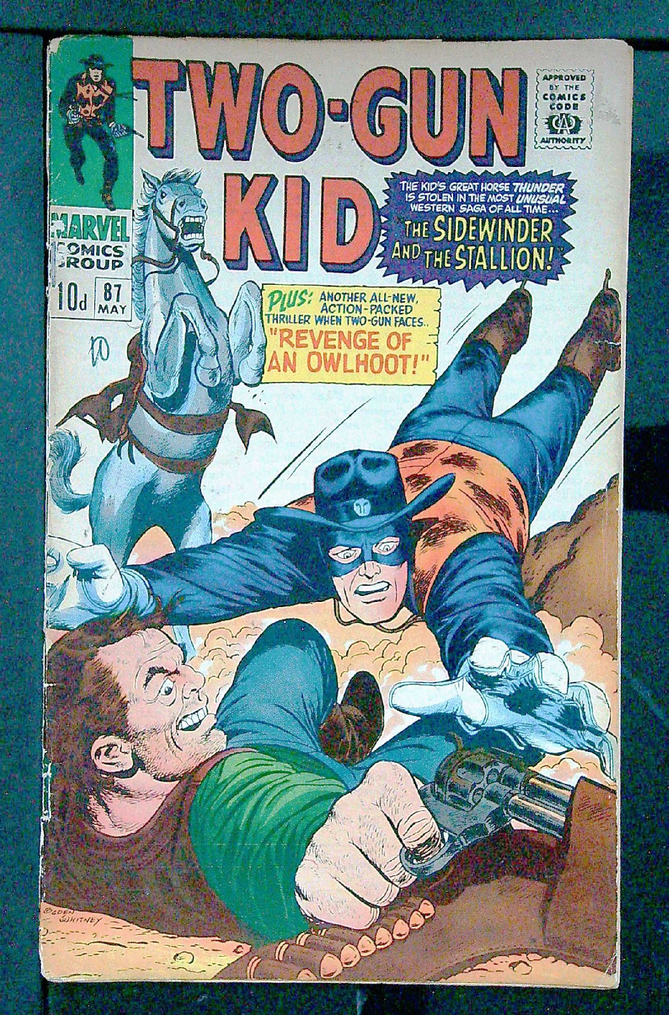 Cover of Two Gun Kid  #87. One of 250,000 Vintage American Comics on sale from Krypton!