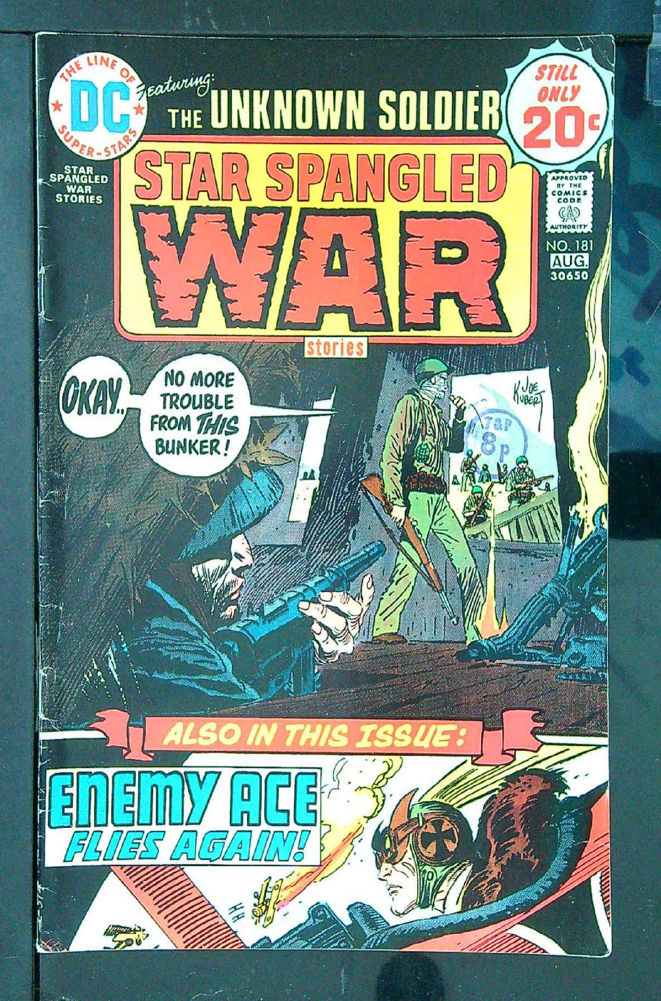 Cover of Star Spangled War Stories (Vol 1) #181. One of 250,000 Vintage American Comics on sale from Krypton!