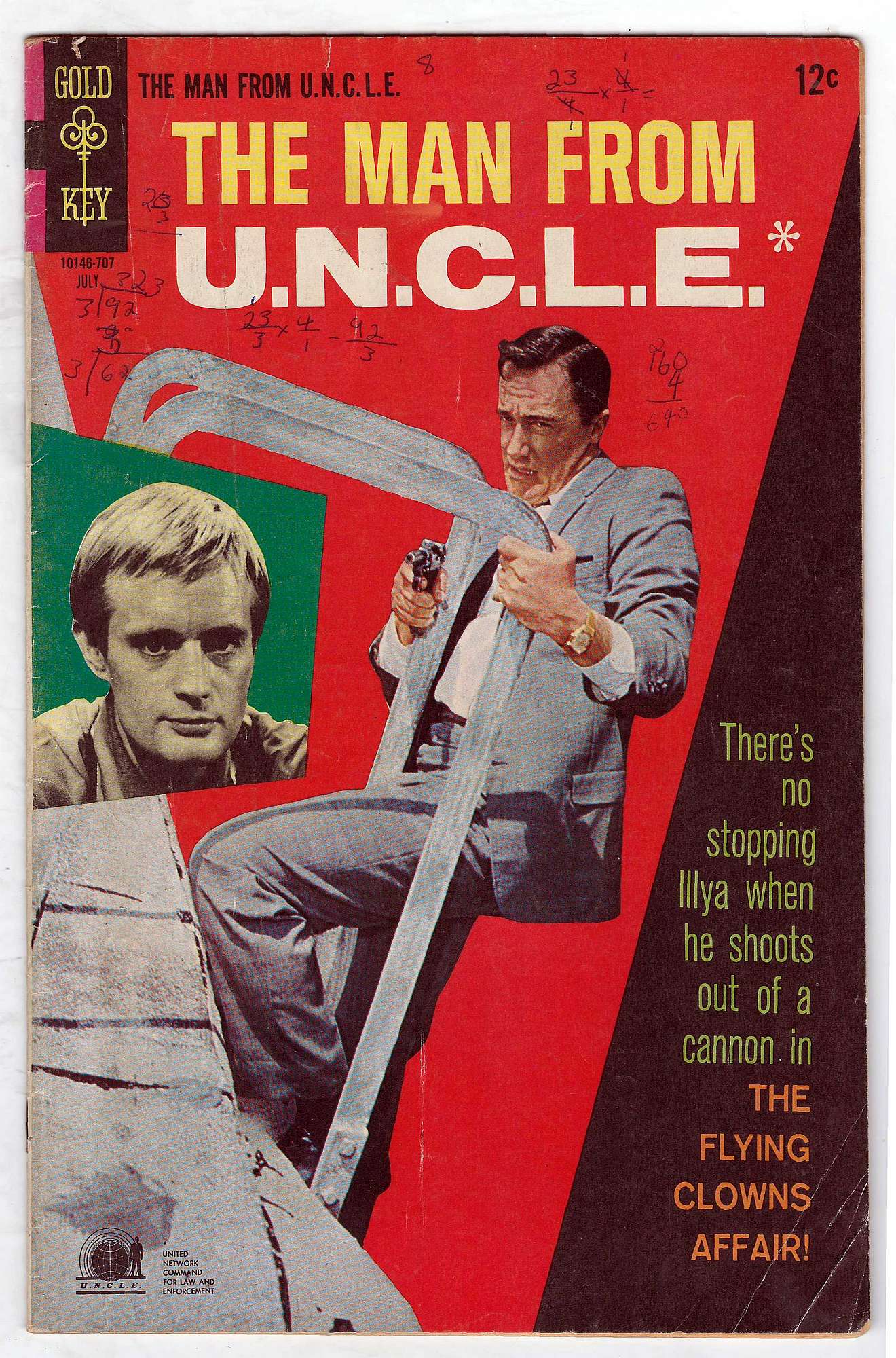 Cover of Man From U.N.C.L.E. (Vol 1) The #13. One of 250,000 Vintage American Comics on sale from Krypton!