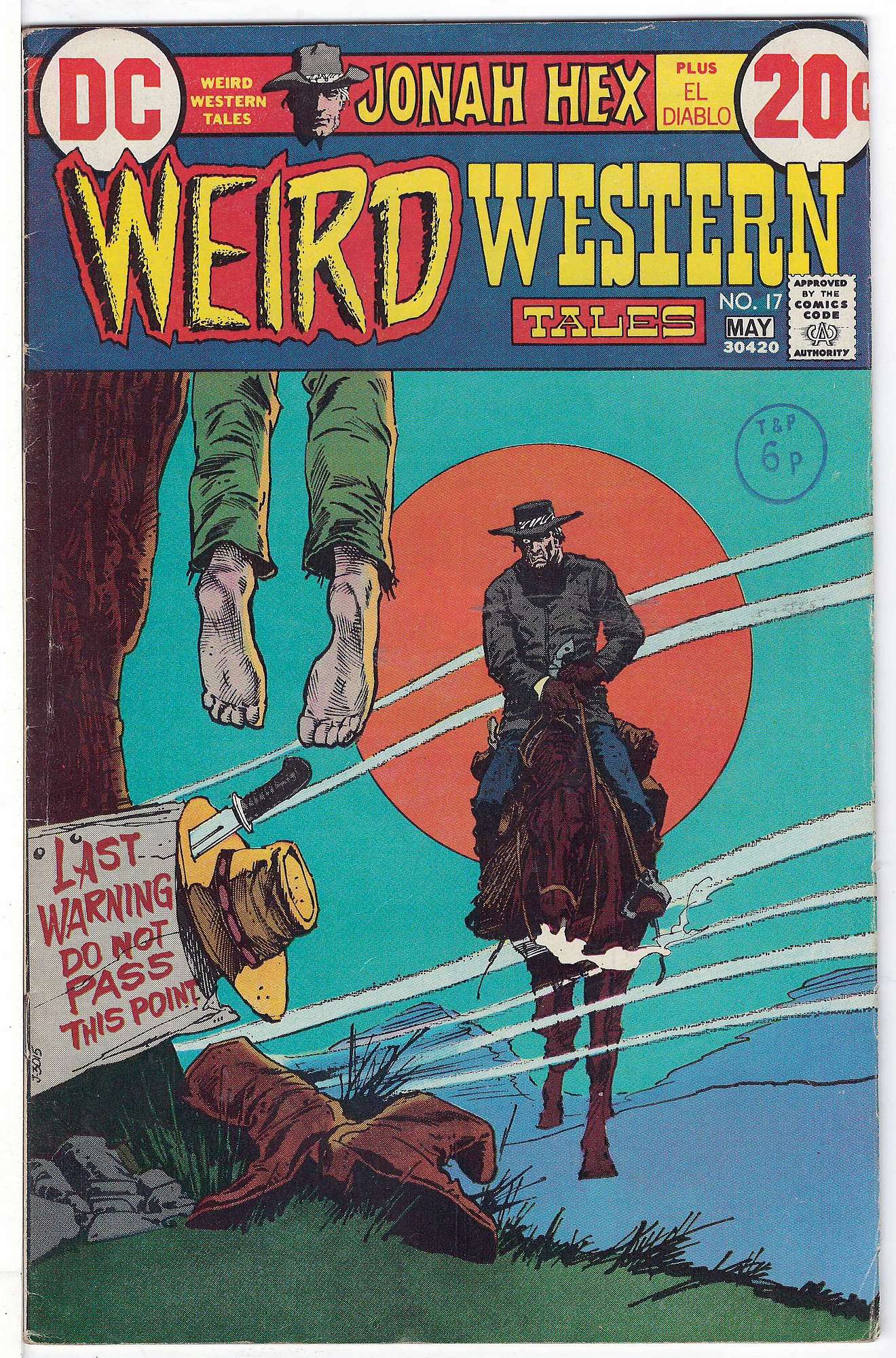 Cover of Weird Western Tales (Vol 1) #17. One of 250,000 Vintage American Comics on sale from Krypton!