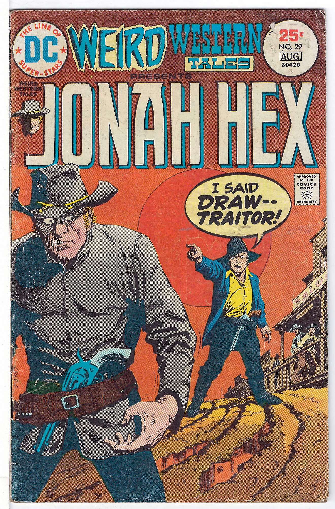 Cover of Weird Western Tales (Vol 1) #29. One of 250,000 Vintage American Comics on sale from Krypton!