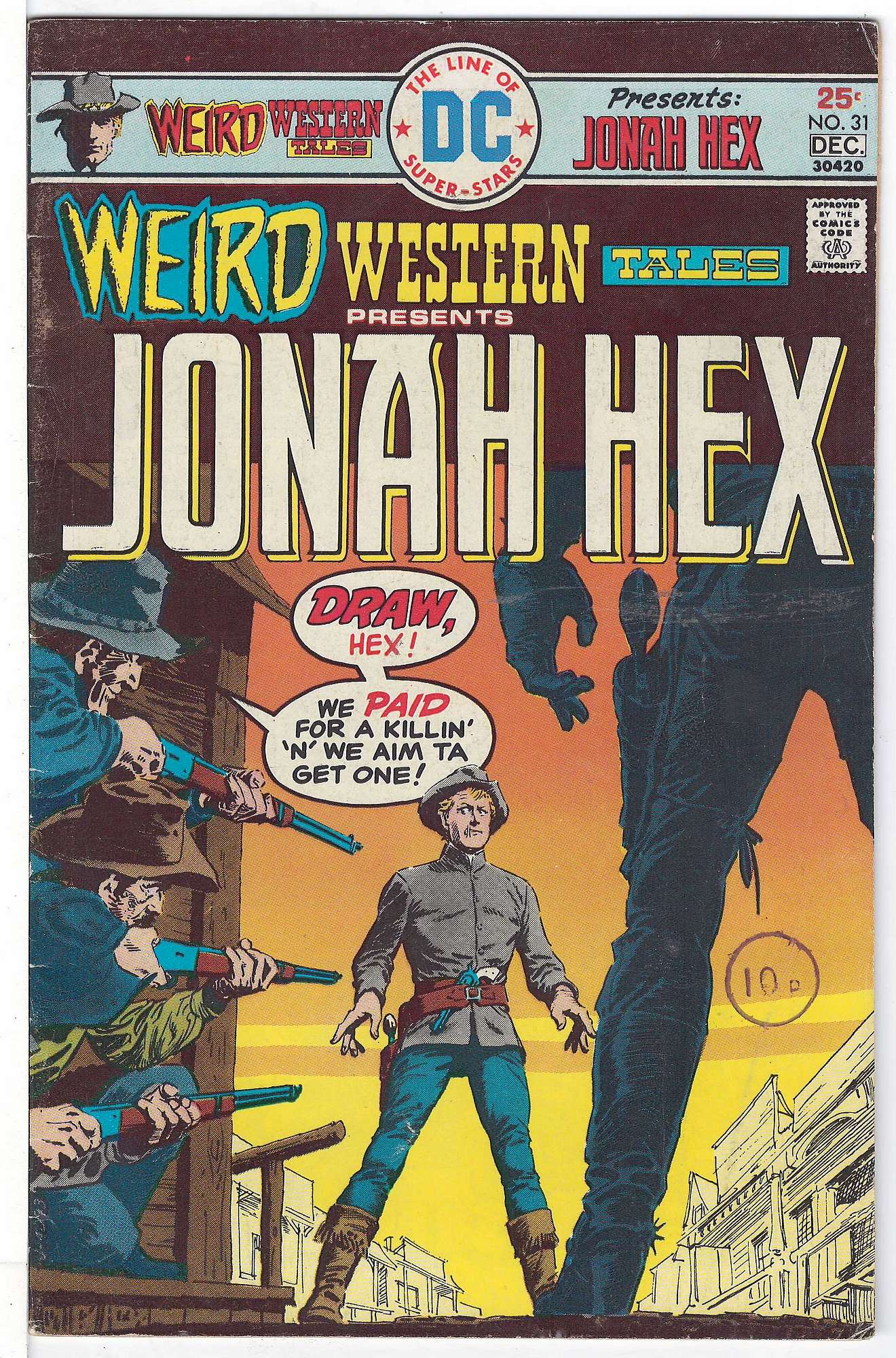 Cover of Weird Western Tales (Vol 1) #31. One of 250,000 Vintage American Comics on sale from Krypton!