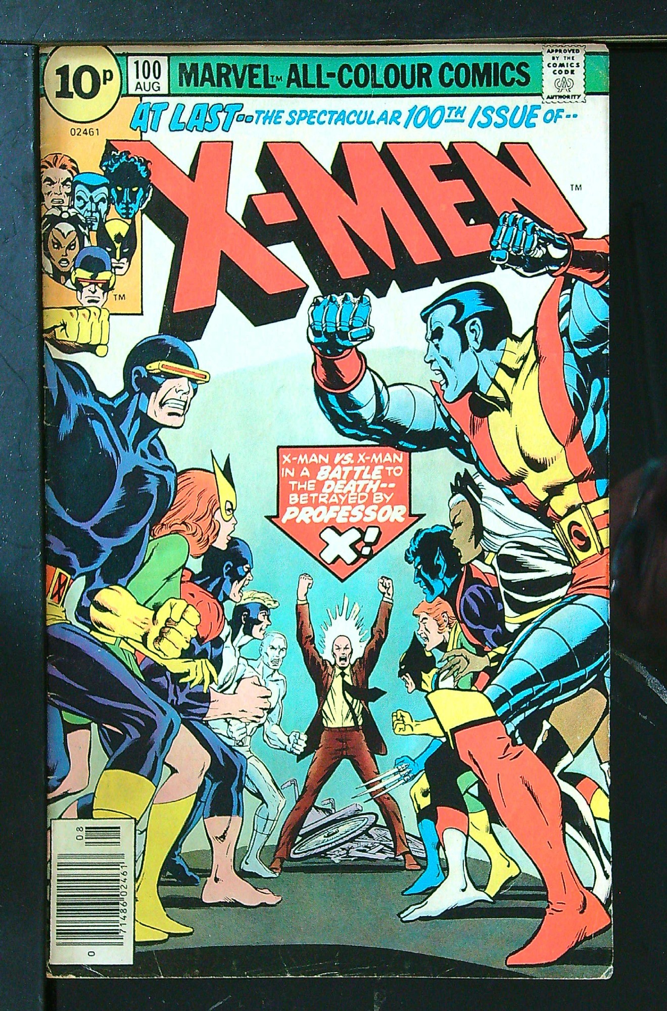 Cover of Uncanny X-Men (Vol 1) #100. One of 250,000 Vintage American Comics on sale from Krypton!
