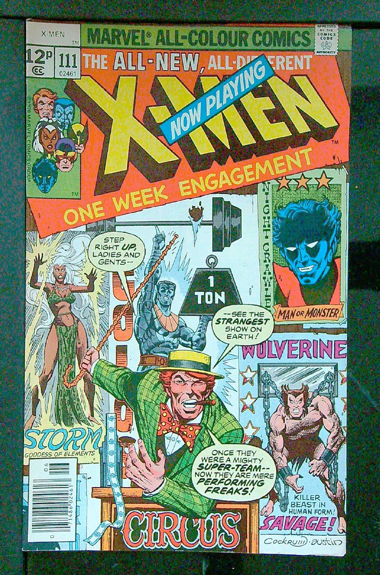 Cover of Uncanny X-Men (Vol 1) #111. One of 250,000 Vintage American Comics on sale from Krypton!