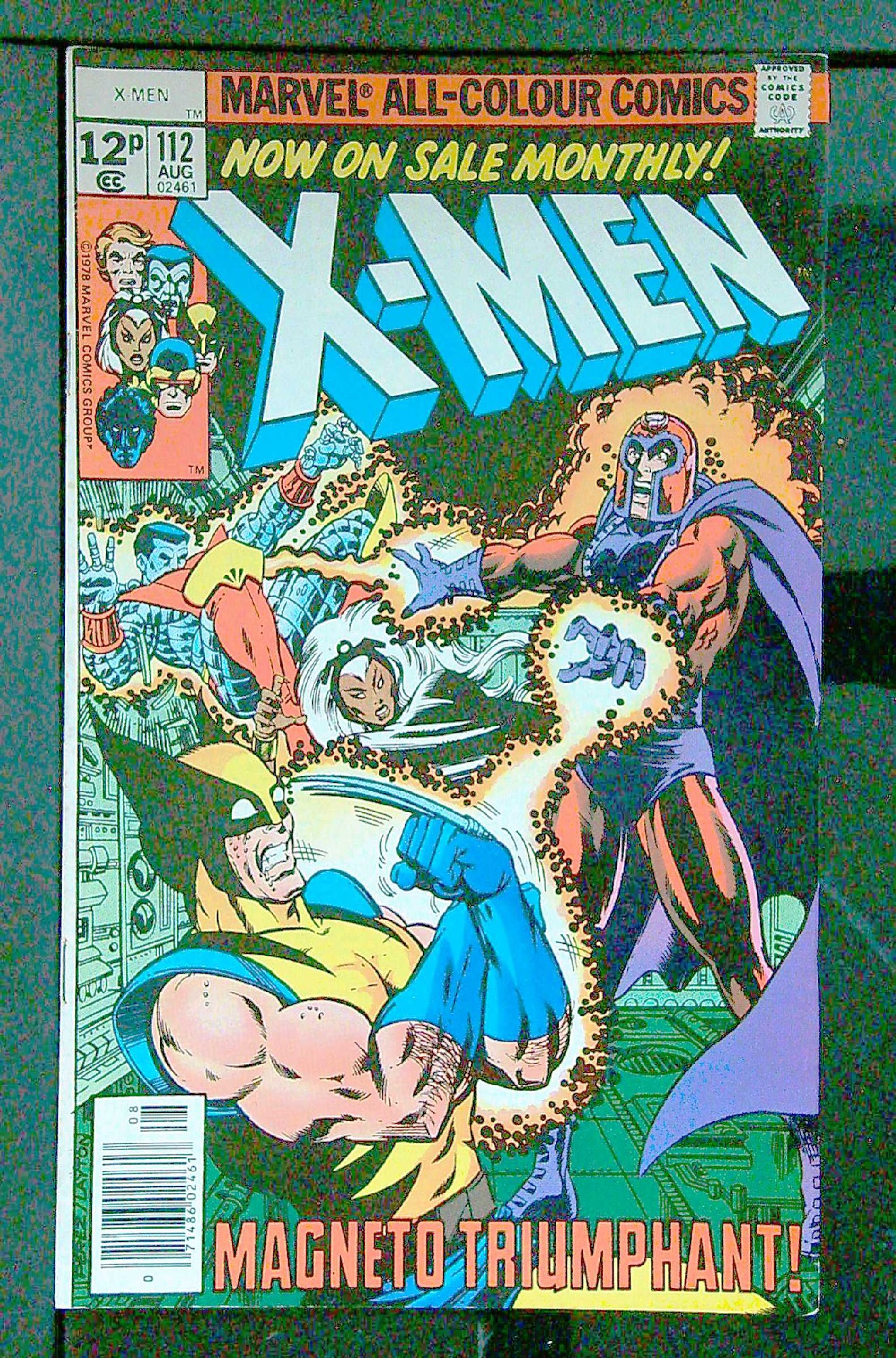 Cover of Uncanny X-Men (Vol 1) #112. One of 250,000 Vintage American Comics on sale from Krypton!