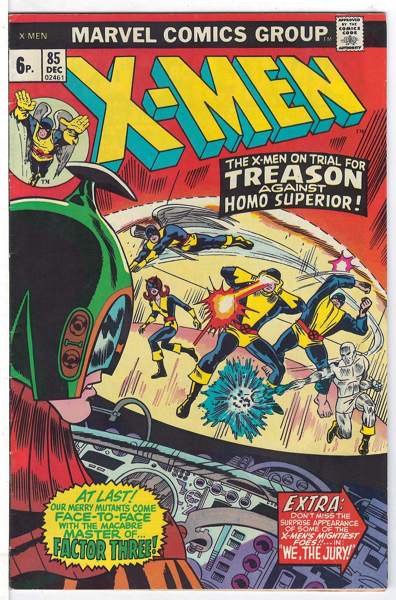 ACTUAL SCAN OF COMIC!<br> Cover of Uncanny X-Men (Vol 1) #85. One of 250,000 Vintage American Comics on sale from Krypton!