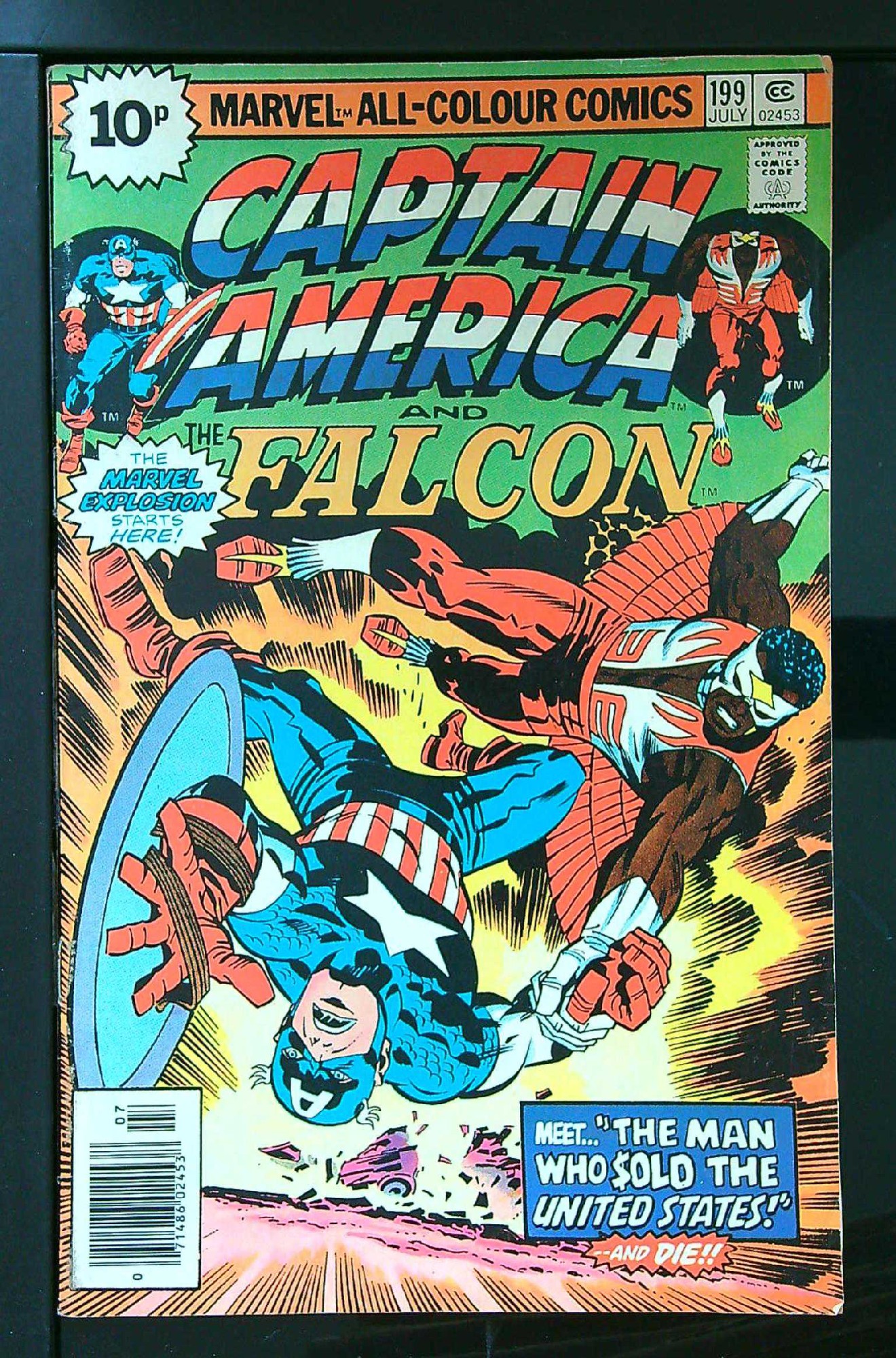 Cover of Captain America (Vol 1) #199. One of 250,000 Vintage American Comics on sale from Krypton!