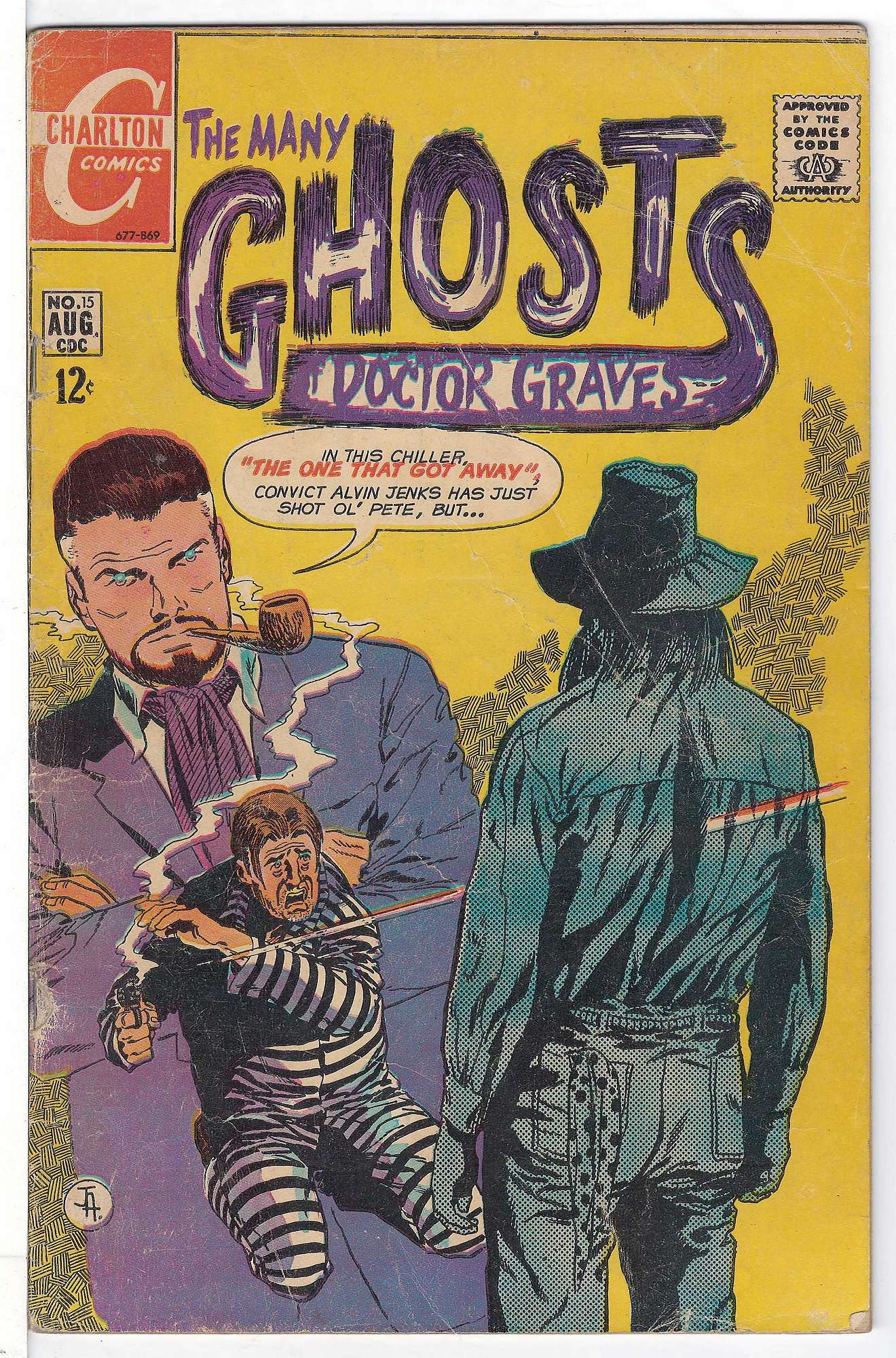 Cover of Many Ghosts of Doctor Graves #15. One of 250,000 Vintage American Comics on sale from Krypton!