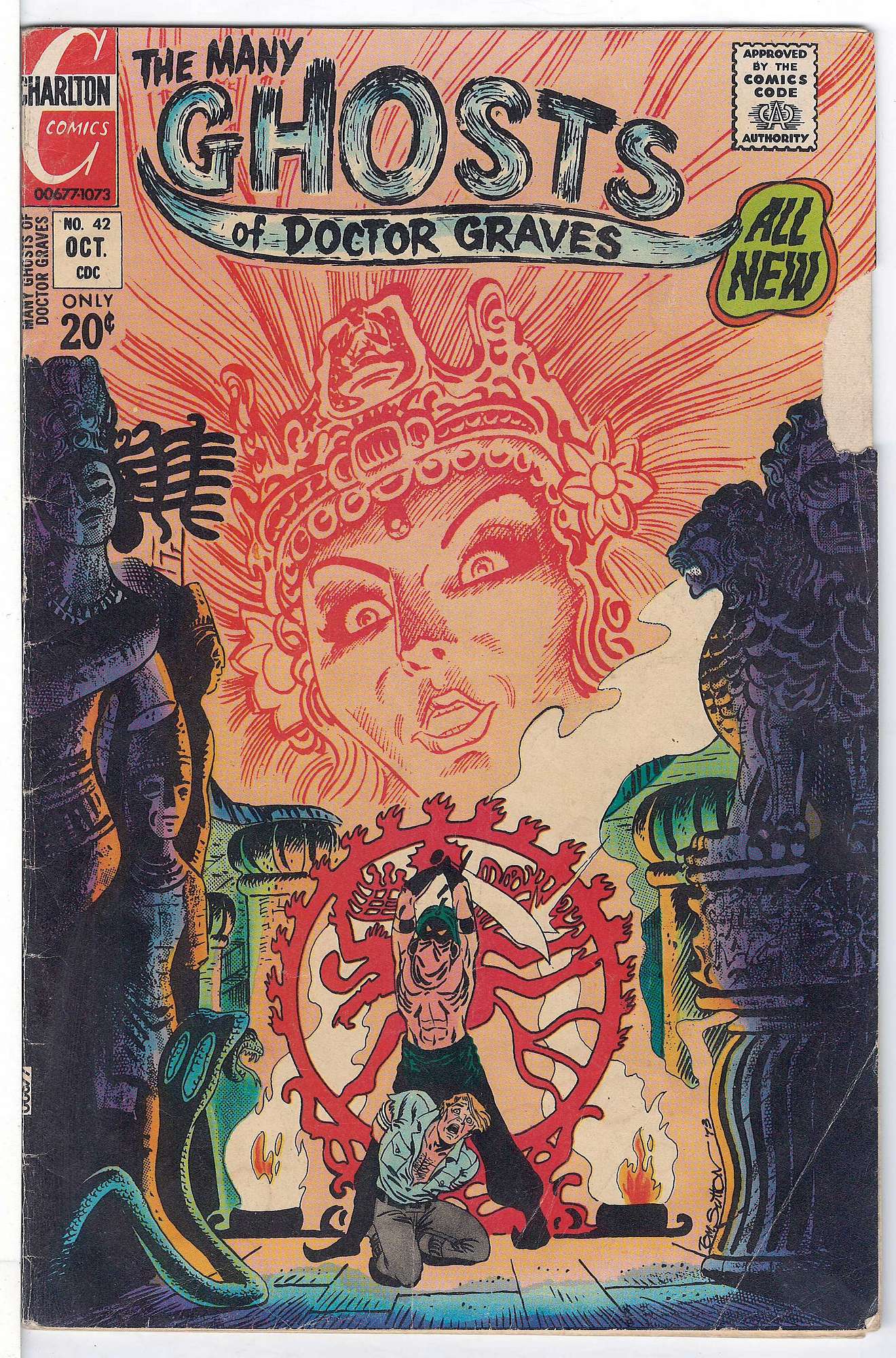 Cover of Many Ghosts of Doctor Graves #42. One of 250,000 Vintage American Comics on sale from Krypton!