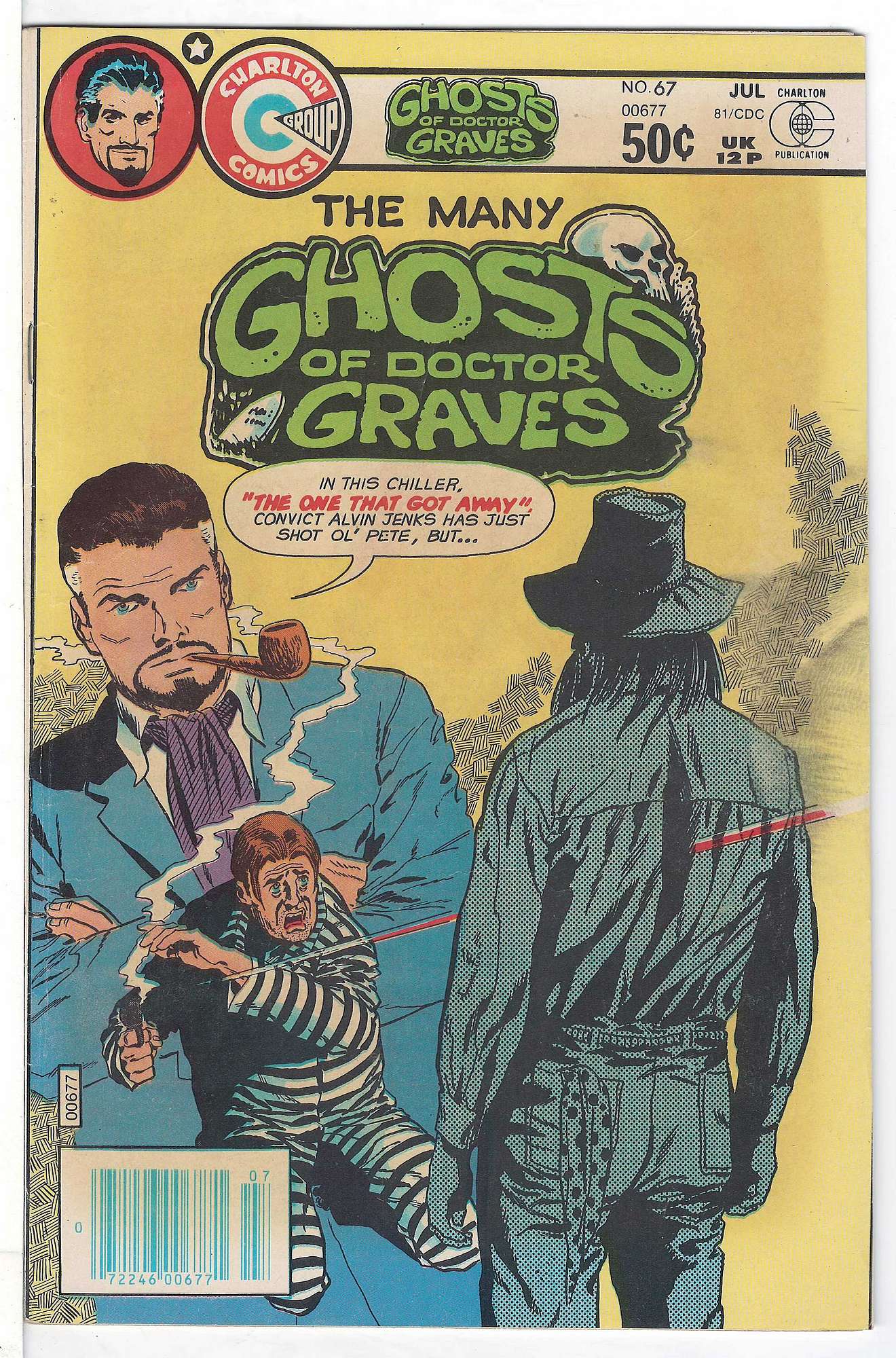 Cover of Many Ghosts of Doctor Graves #67. One of 250,000 Vintage American Comics on sale from Krypton!