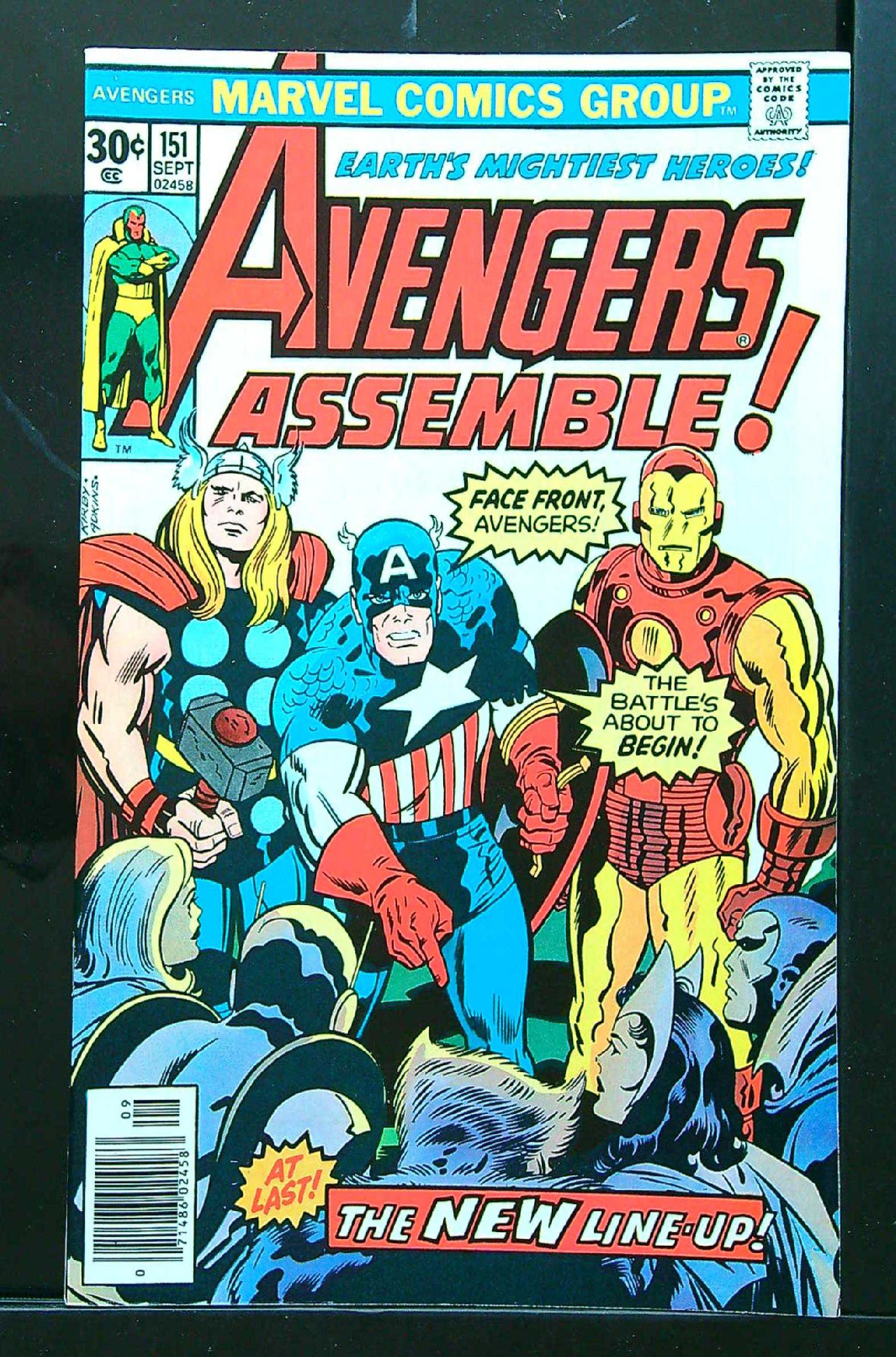 Cover of Avengers (Vol 1) #151. One of 250,000 Vintage American Comics on sale from Krypton!