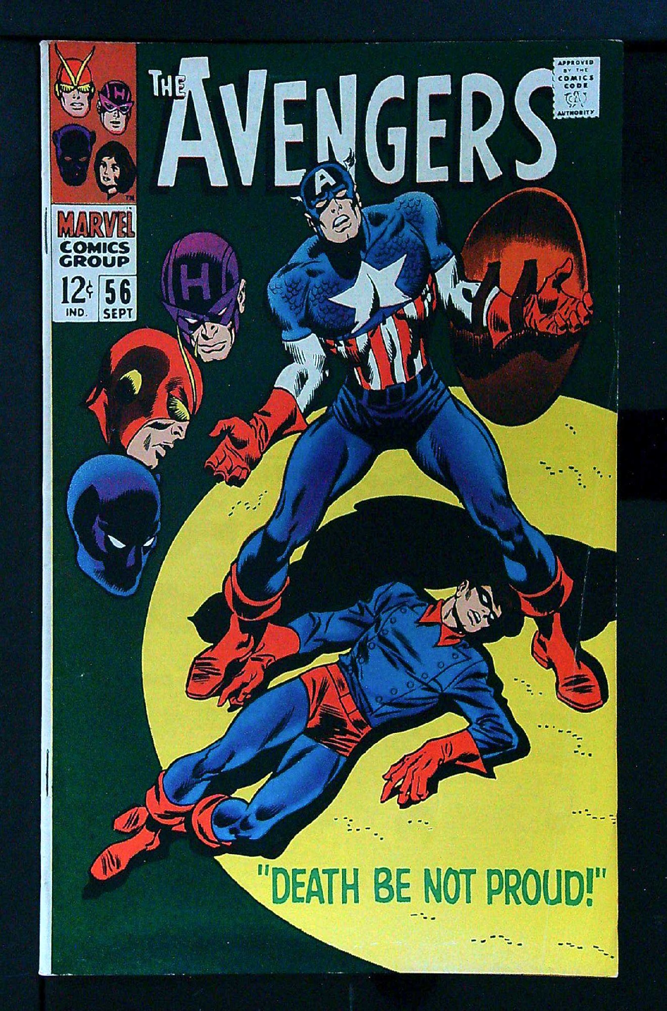 Cover of Avengers (Vol 1) #56. One of 250,000 Vintage American Comics on sale from Krypton!