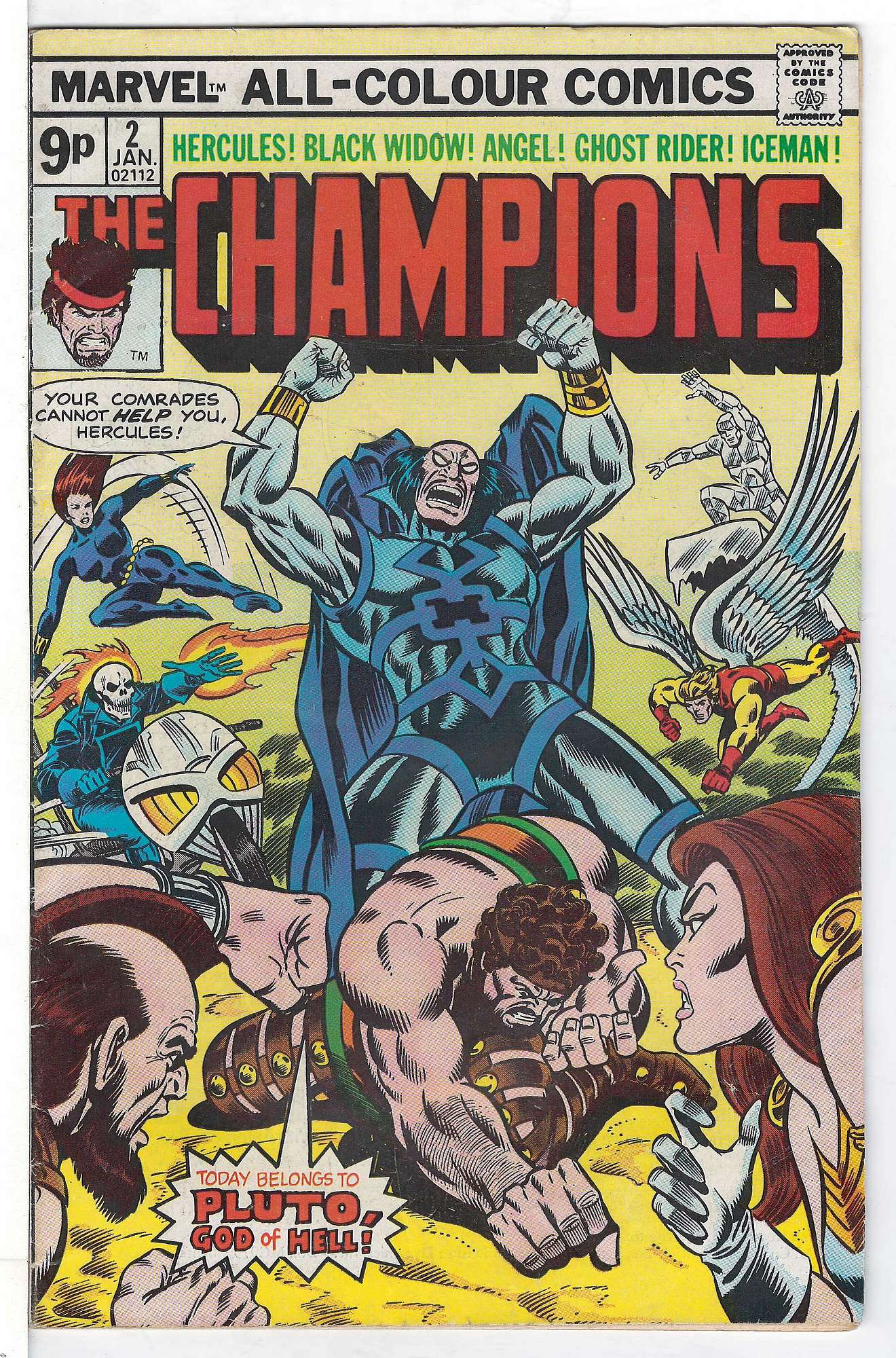 Cover of Champions (Vol 1) The #2. One of 250,000 Vintage American Comics on sale from Krypton!
