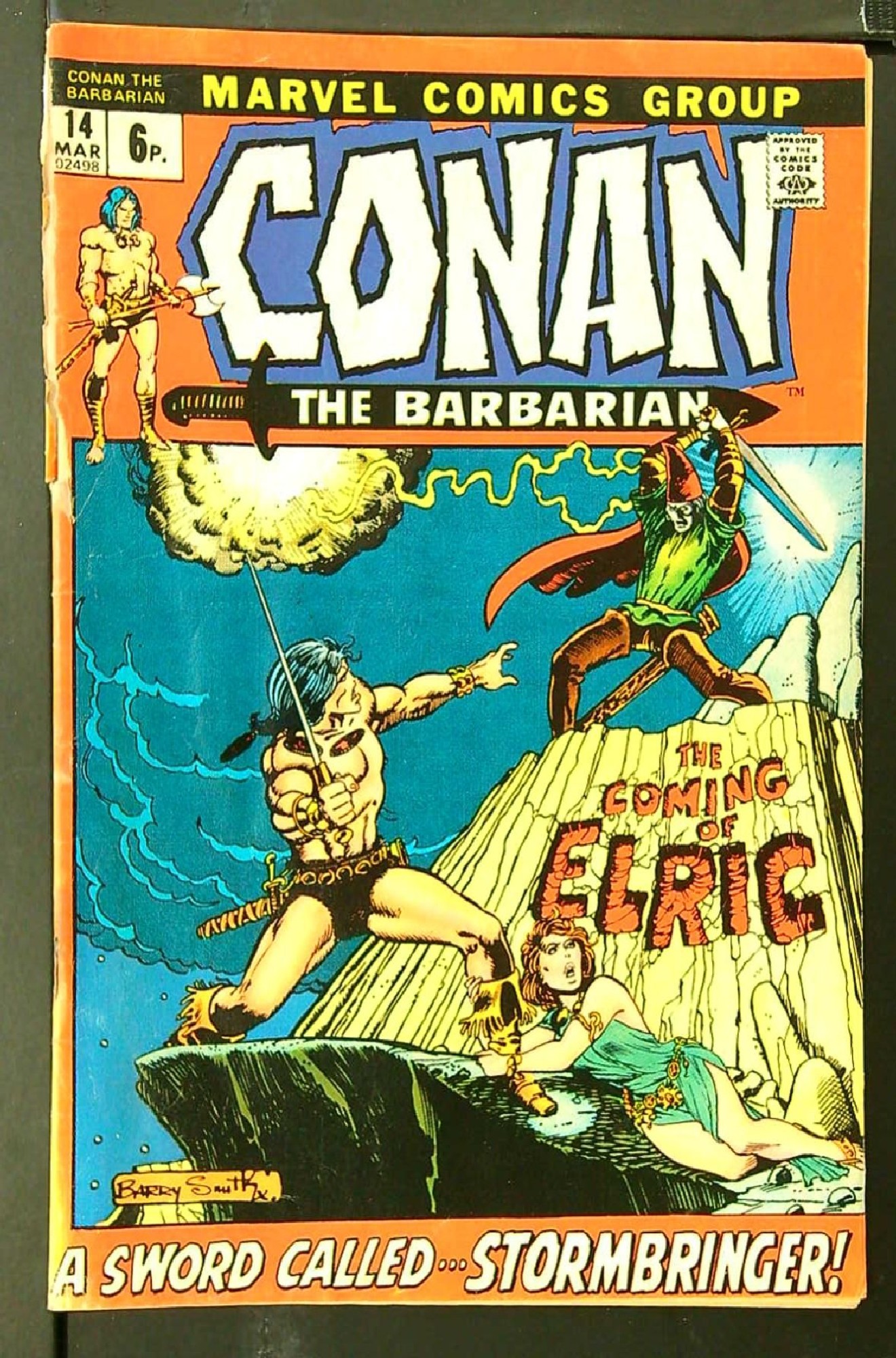 Cover of Conan the Barbarian (Vol 1) #14. One of 250,000 Vintage American Comics on sale from Krypton!