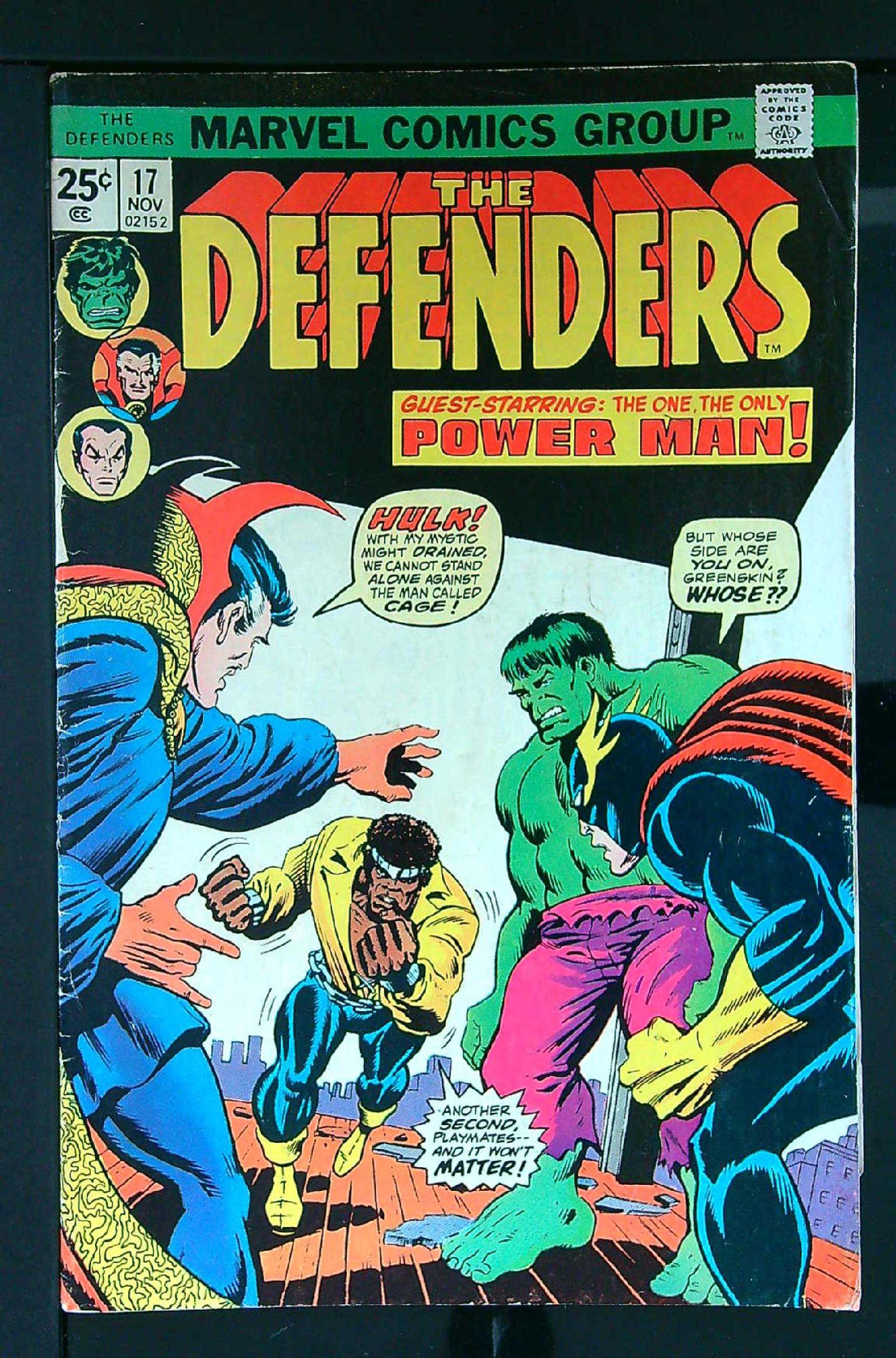 Cover of Defenders (Vol 1) #17. One of 250,000 Vintage American Comics on sale from Krypton!